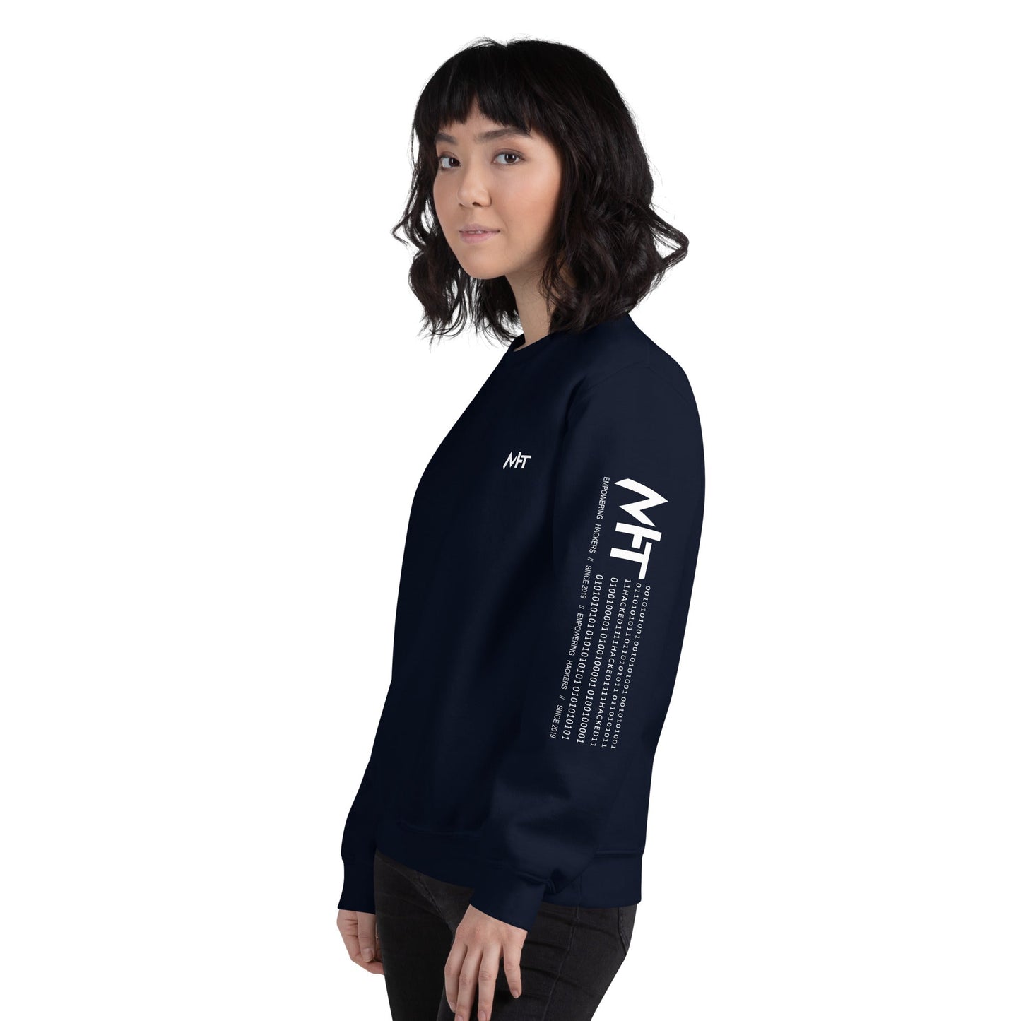 Cyber Security Blue Team V14 - Unisex Sweatshirt ( Back Print ) by DarkByteGear