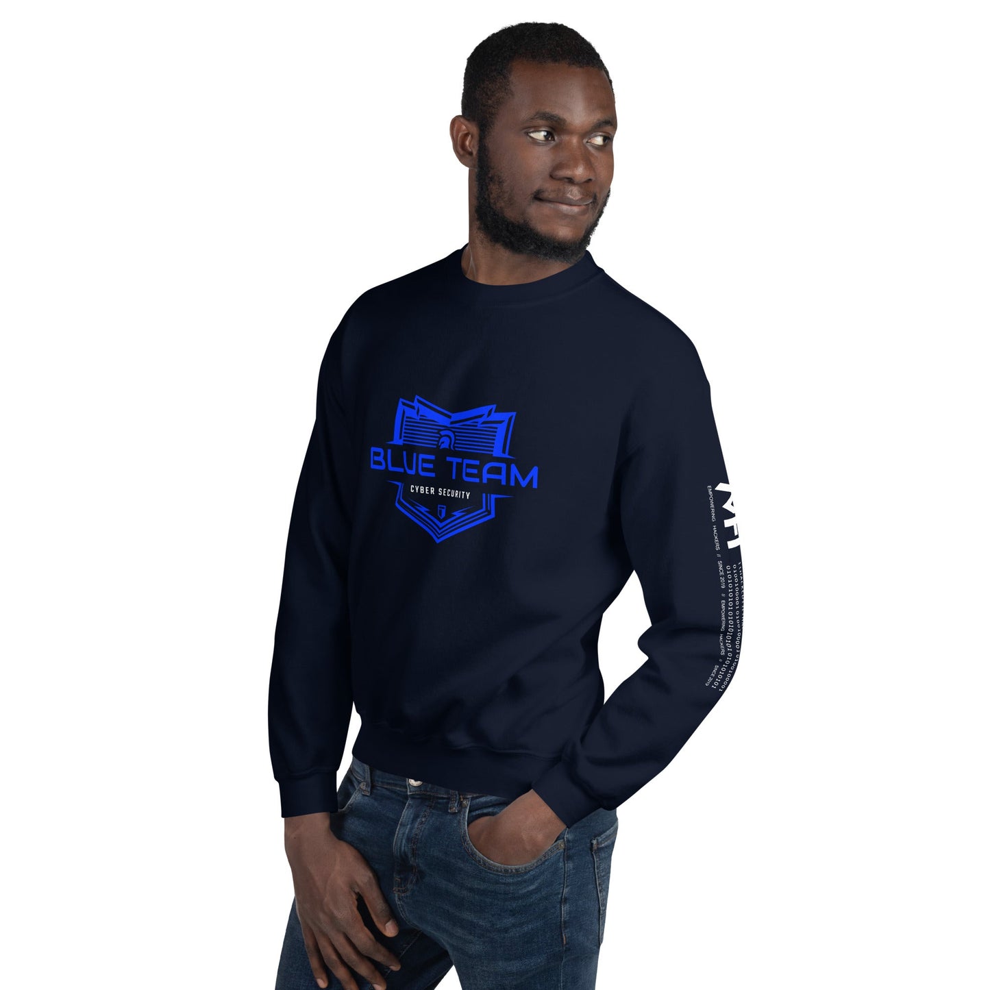 Cyber Security Blue Team V17 - Unisex Sweatshirt by DarkByteGear