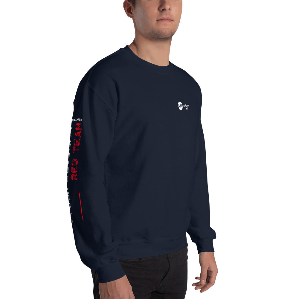Cyber Security Red Team v2 - Unisex Sweatshirt (all sides print) by DarkByteGear