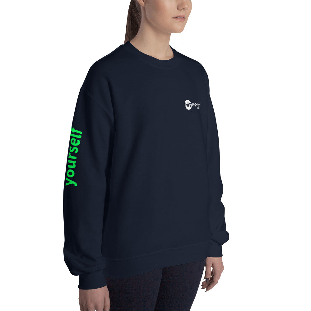 sudo rm -f yourself - Unisex Sweatshirt (all sides print) by DarkByteGear