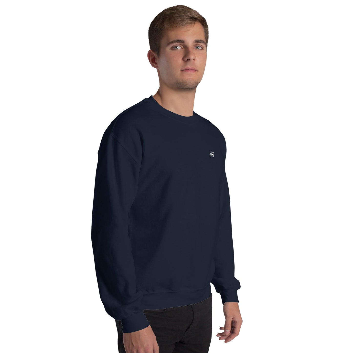 Cyber Security Blue Team V1 - Unisex Sweatshirt ( Back Print ) by DarkByteGear