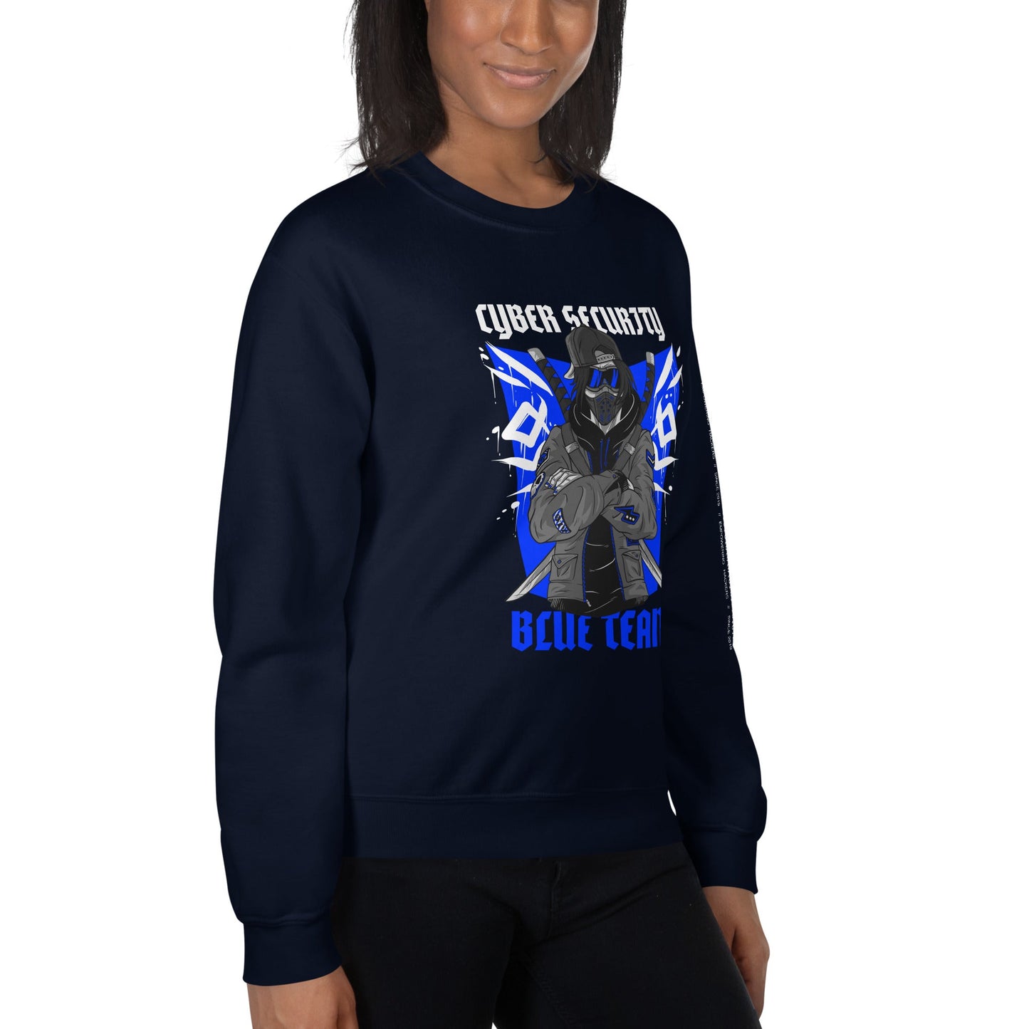 Cyber Security Blue Team V3 - Unisex Sweatshirt by DarkByteGear