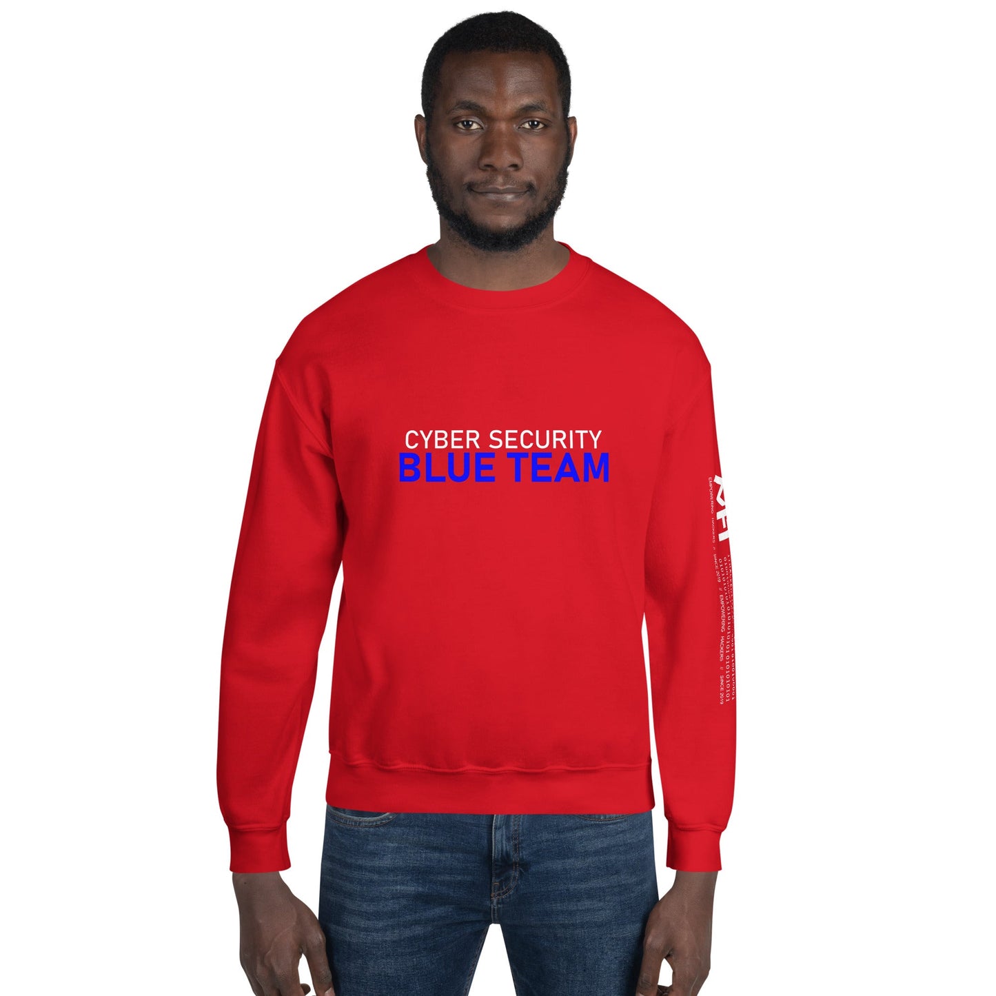 Cyber Security Blue team V4 - Unisex Sweatshirt by DarkByteGear