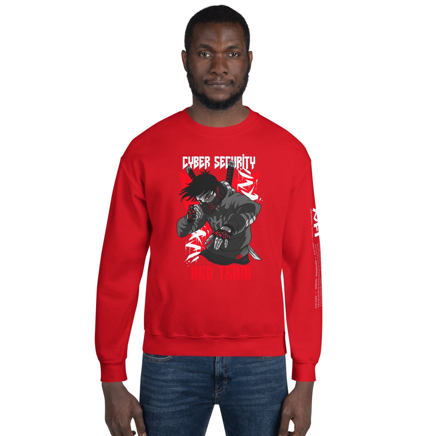 Cyber Security Red Team V3 - Unisex Sweatshirt by DarkByteGear