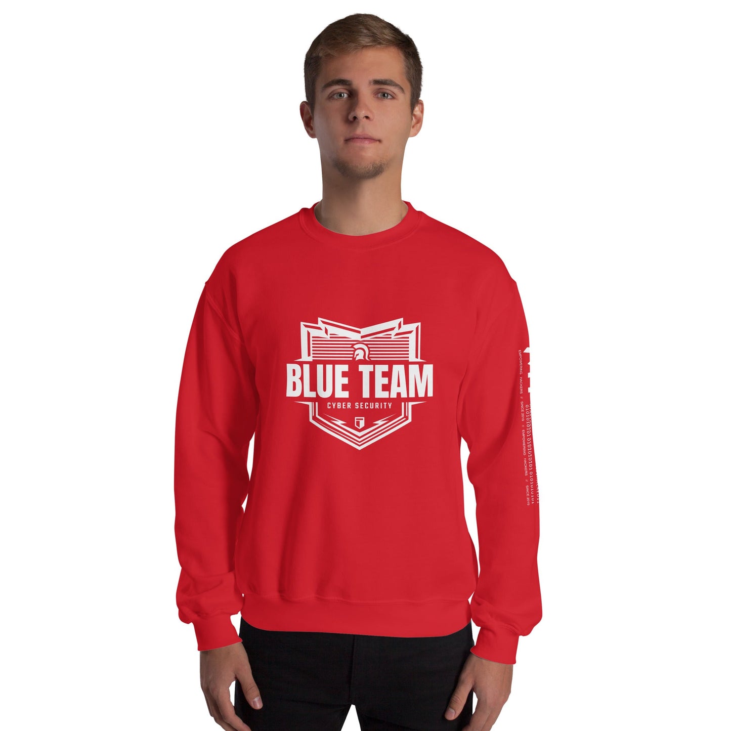 Cyber Security Blue Team V1 - Unisex Sweatshirt by DarkByteGear
