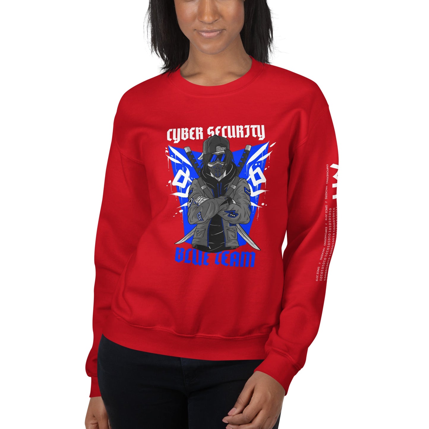Cyber Security Blue Team V3 - Unisex Sweatshirt by DarkByteGear