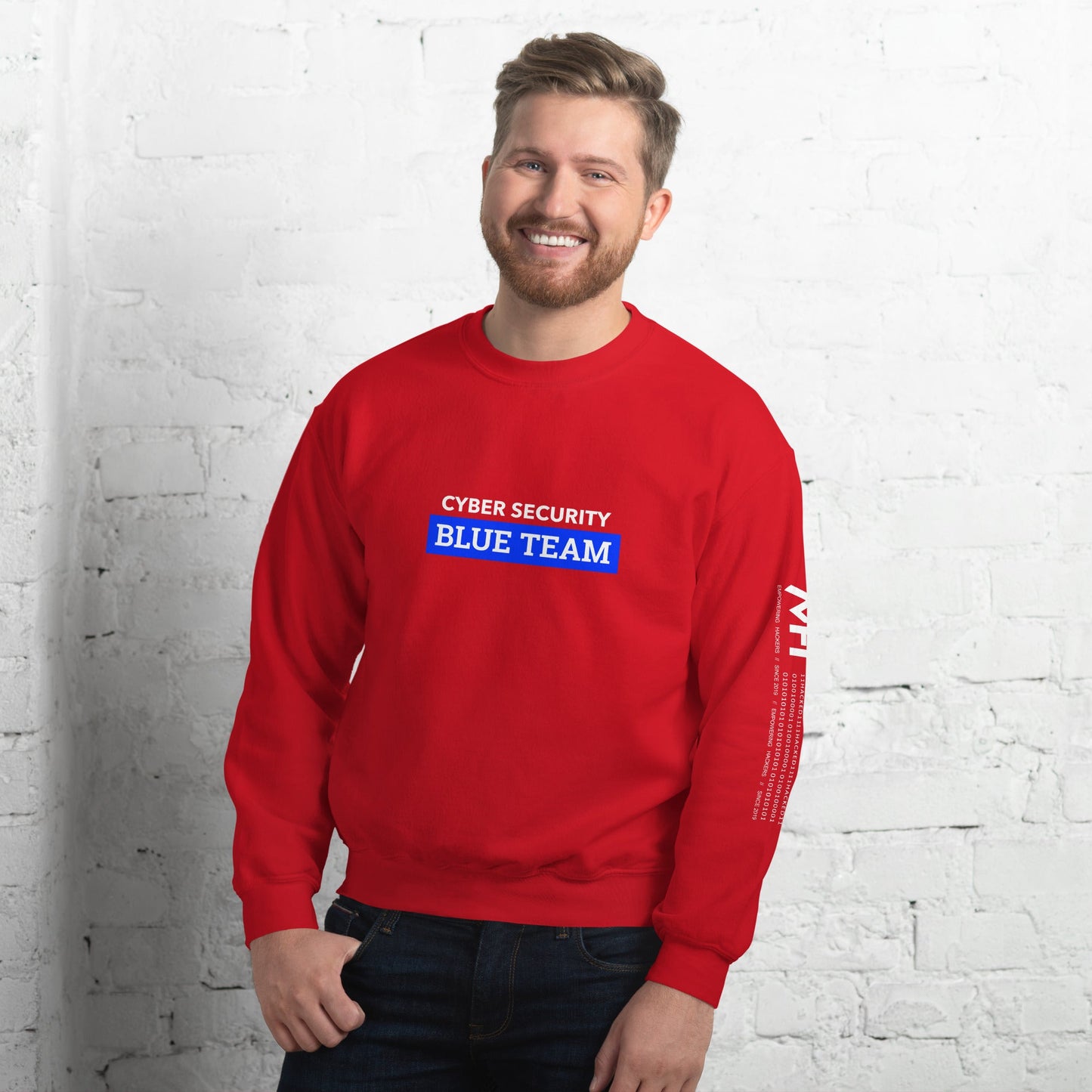 Cyber Security Blue Team V6 - Unisex Sweatshirt by DarkByteGear