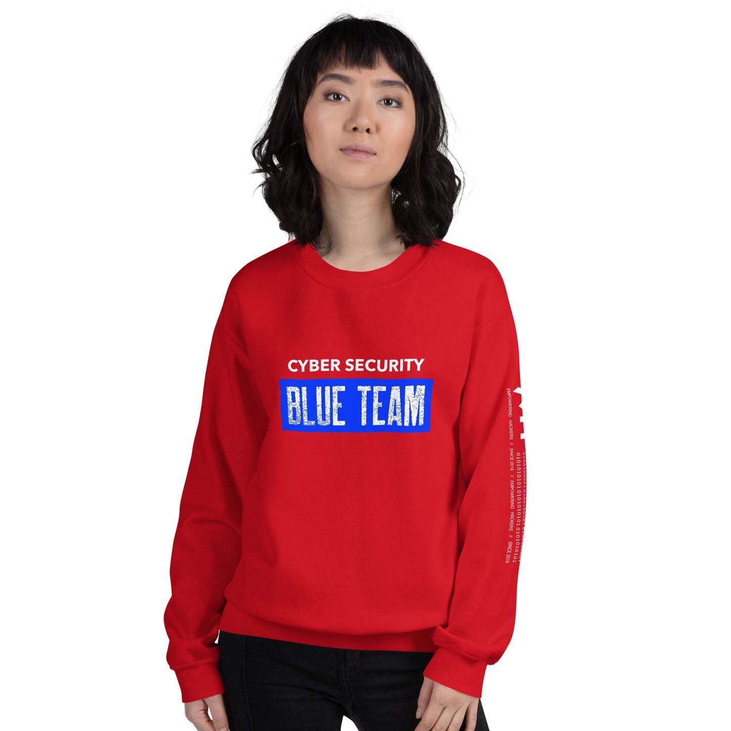 Cyber Security Blue Team V5 - Unisex Sweatshirt by DarkByteGear