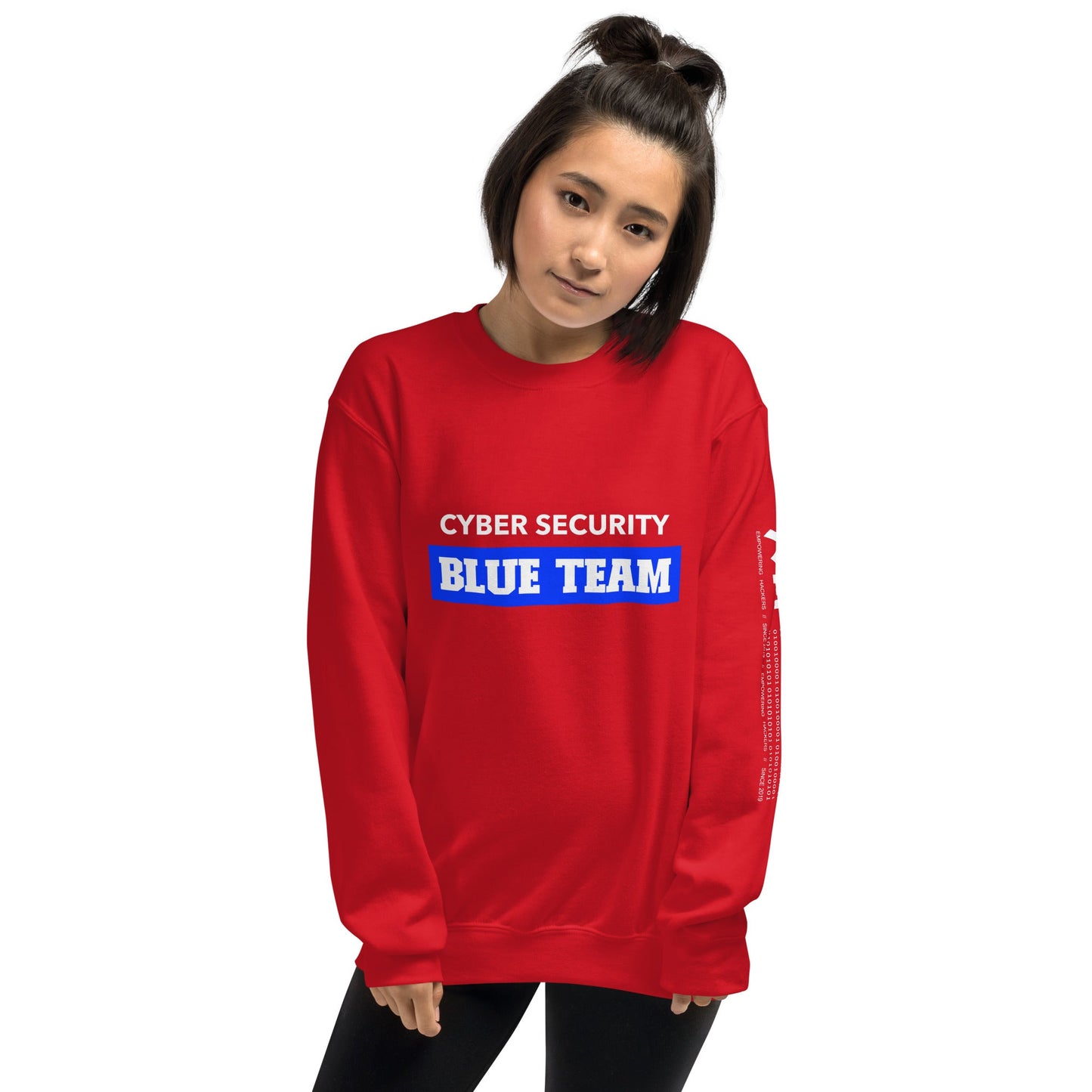 Cyber Security Blue Team V10 - Unisex Sweatshirt by DarkByteGear