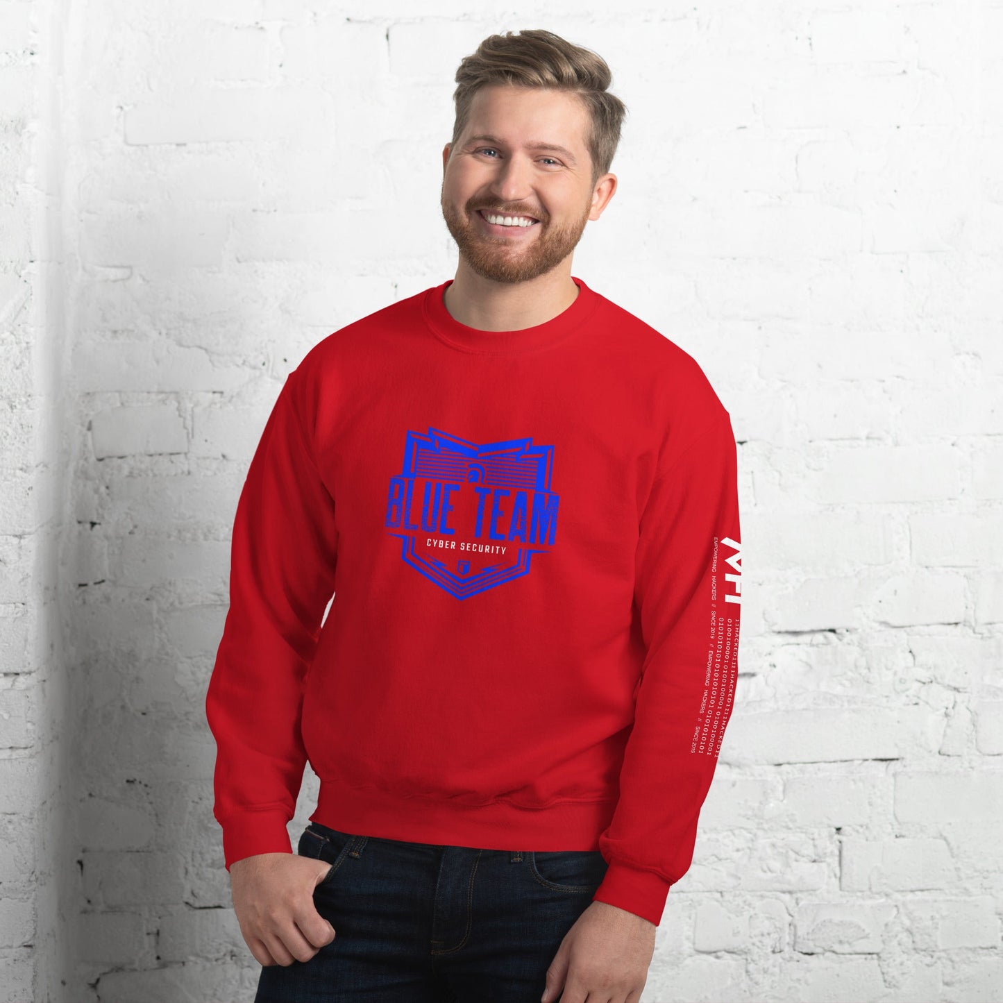 Cyber Security Blue Team V13 - Unisex Sweatshirt by DarkByteGear