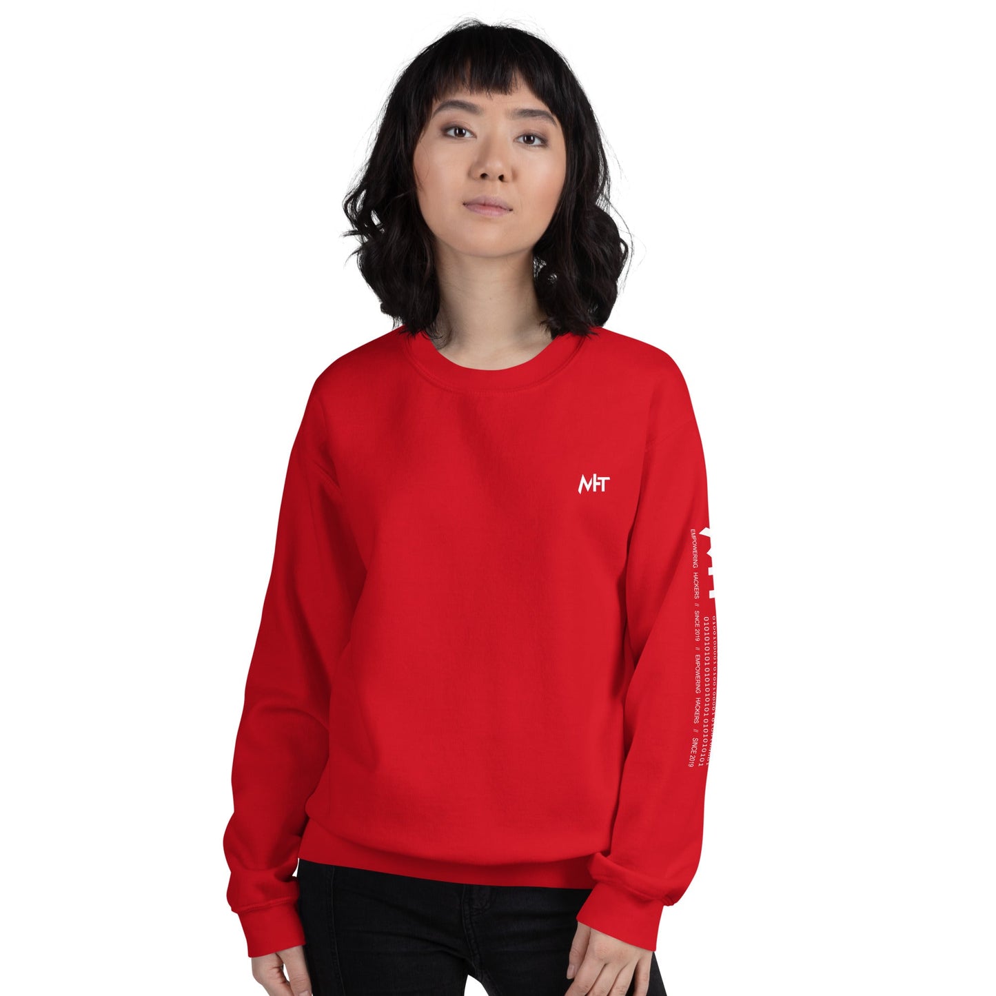 Cyber Security Blue Team V14 - Unisex Sweatshirt ( Back Print ) by DarkByteGear