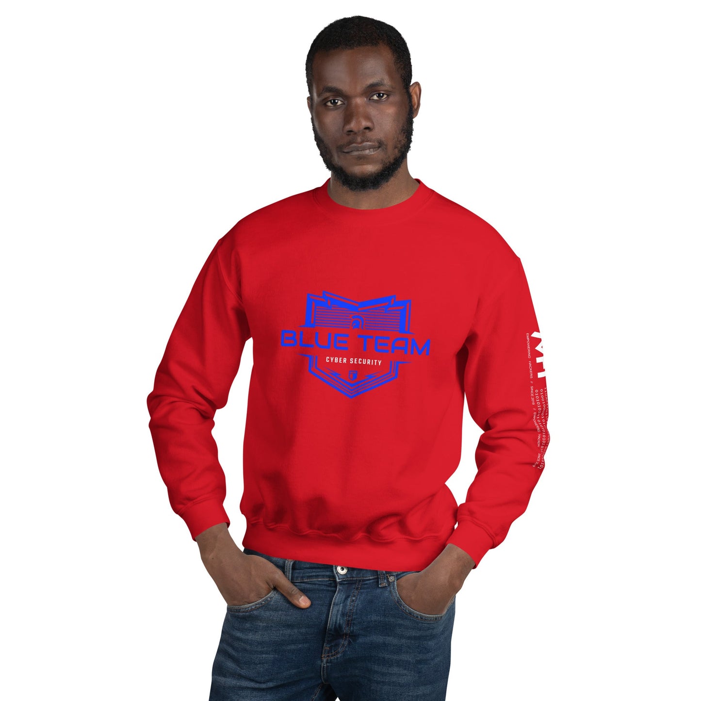 Cyber Security Blue Team V17 - Unisex Sweatshirt by DarkByteGear