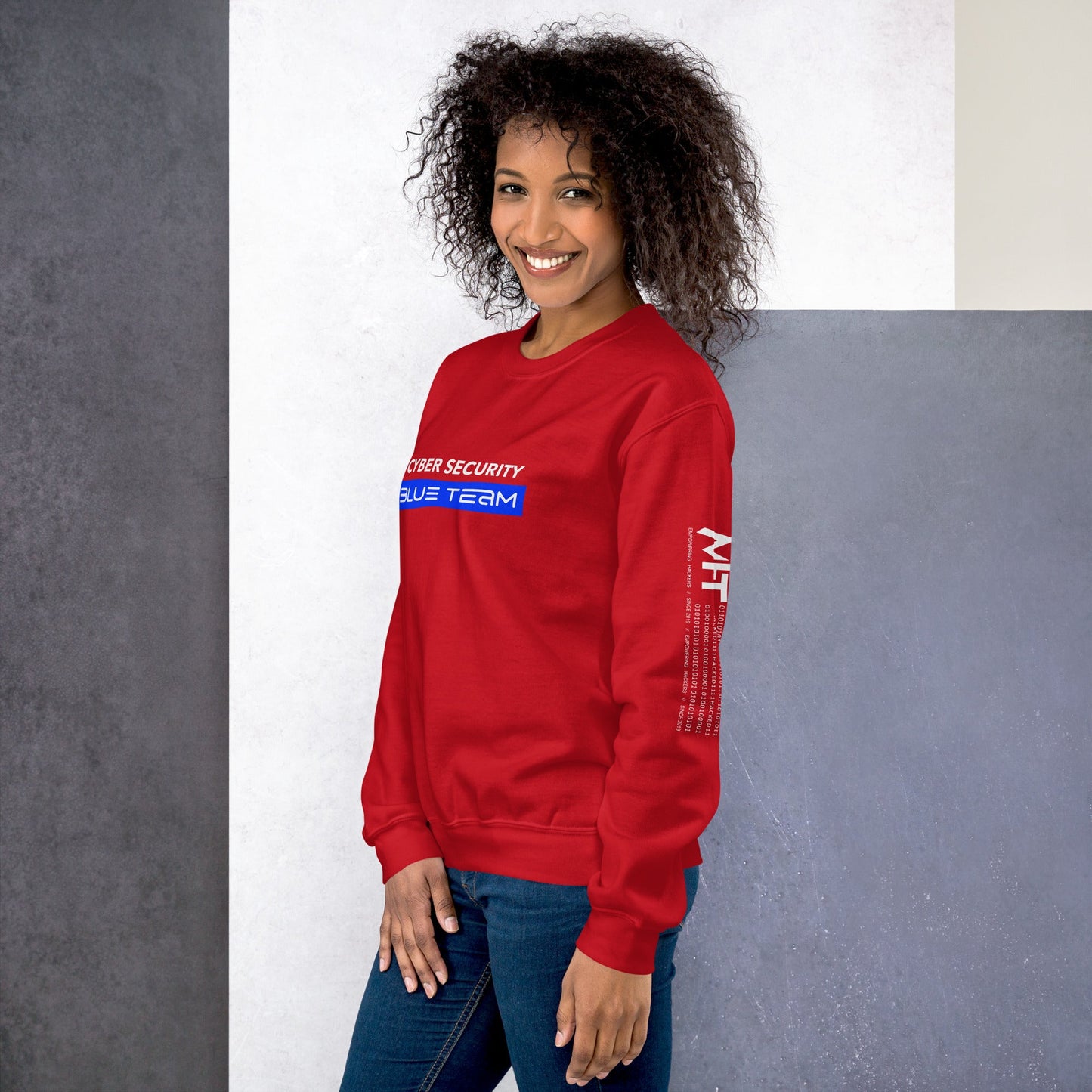 Cyber Security Blue Team V8 - Unisex Sweatshirt by DarkByteGear