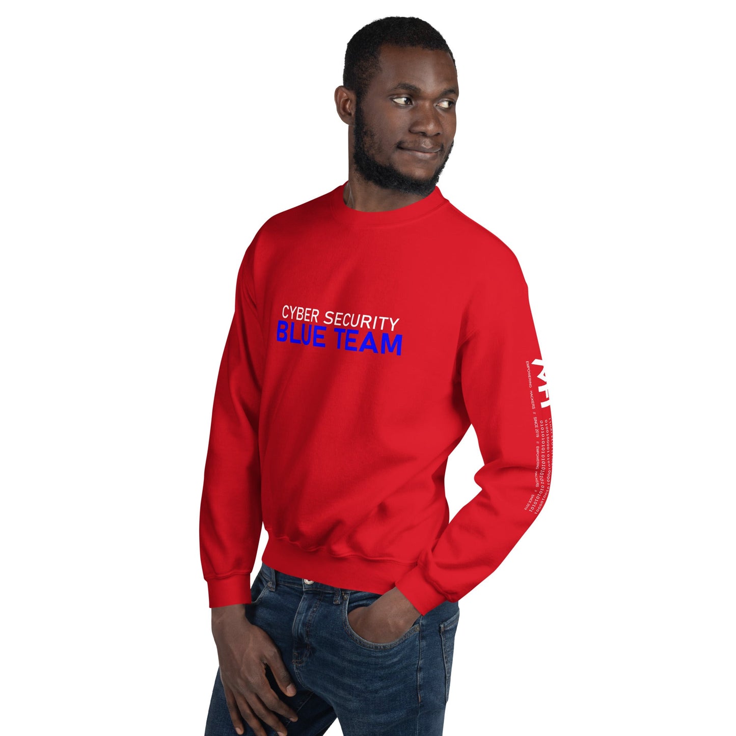 Cyber Security Blue team V4 - Unisex Sweatshirt by DarkByteGear