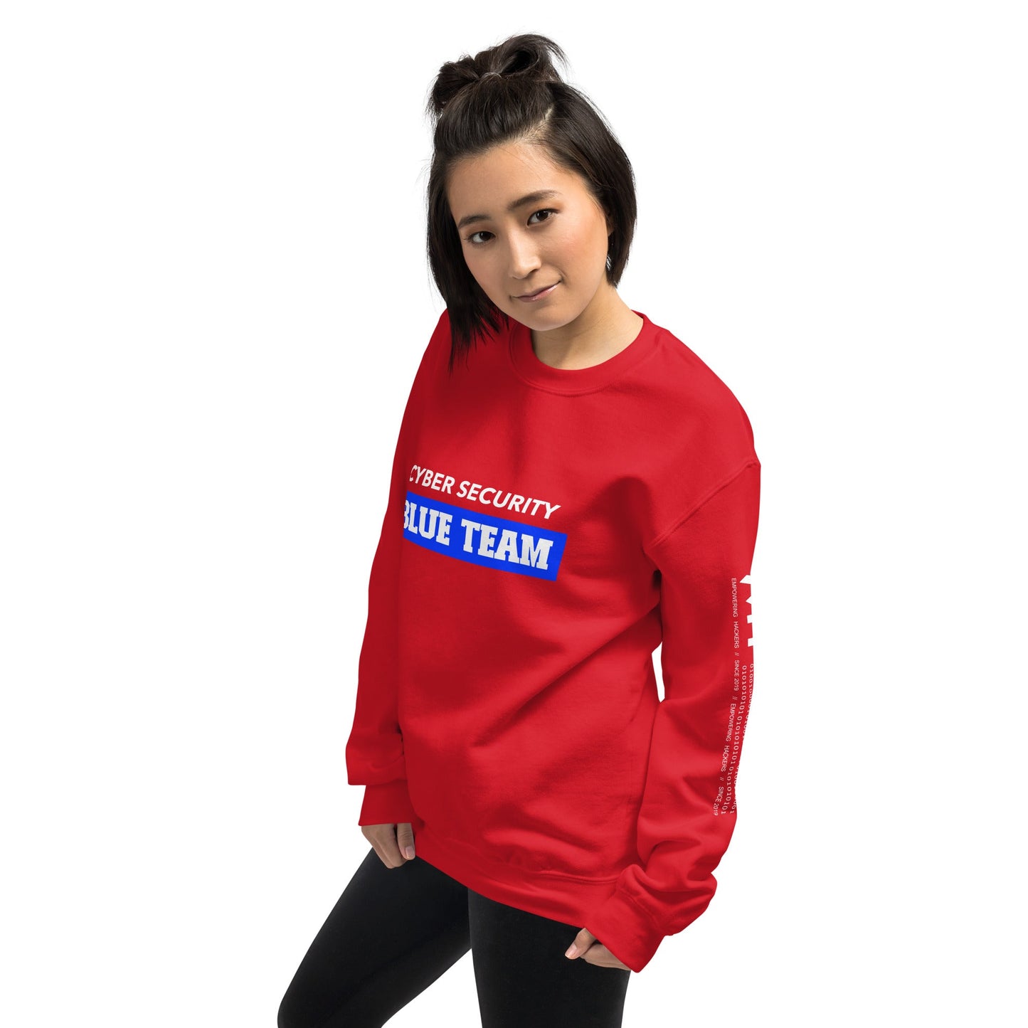 Cyber Security Blue Team V10 - Unisex Sweatshirt by DarkByteGear