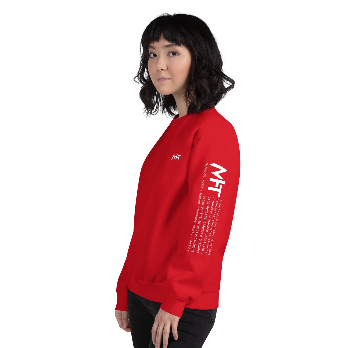 Cyber Security Blue Team V14 - Unisex Sweatshirt ( Back Print ) by DarkByteGear
