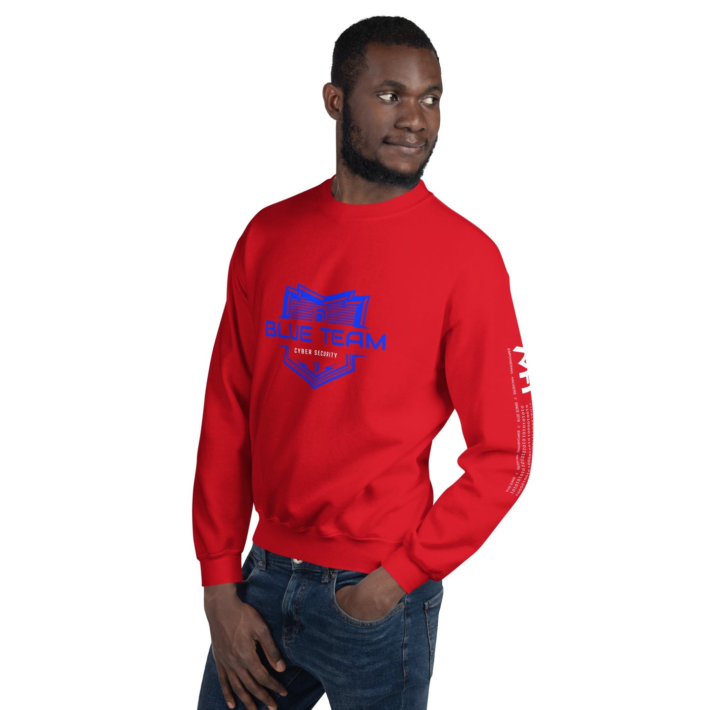 Cyber Security Blue Team V17 - Unisex Sweatshirt by DarkByteGear