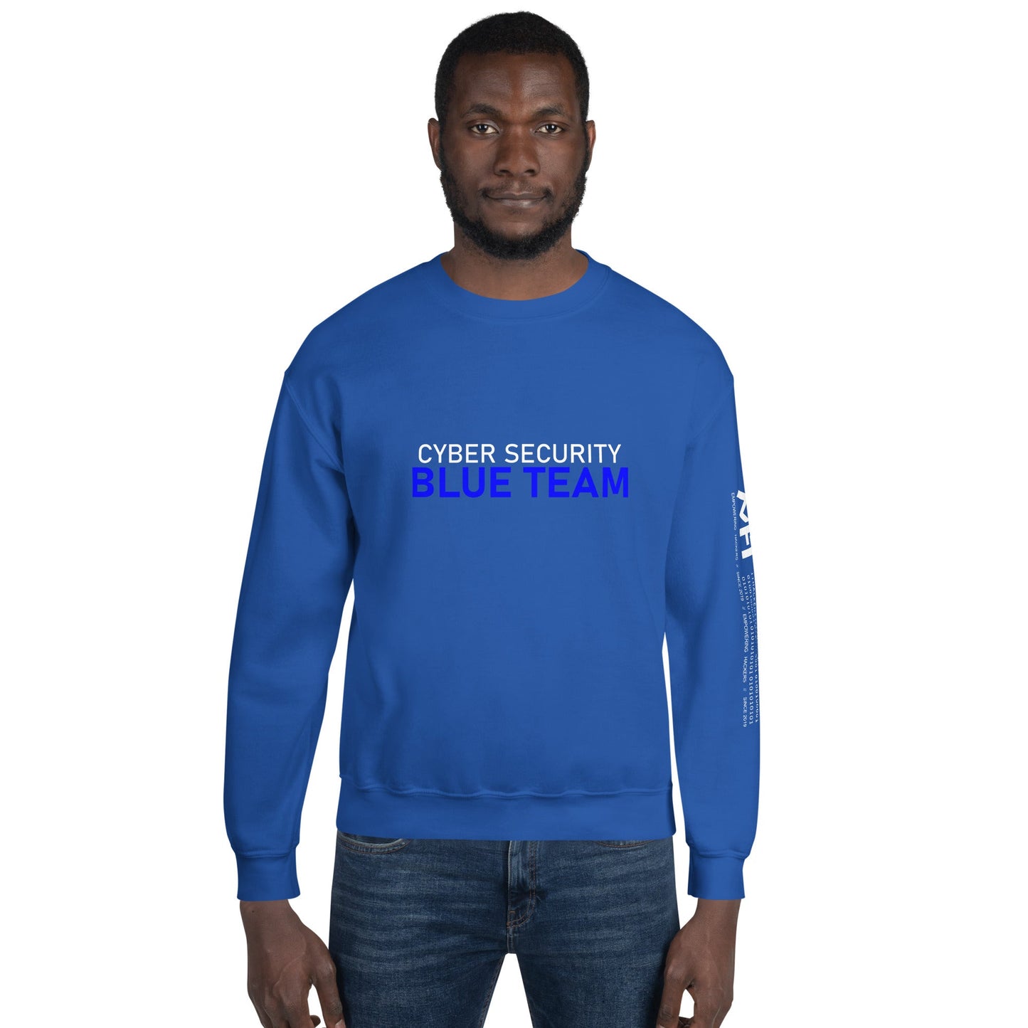 Cyber Security Blue team V4 - Unisex Sweatshirt by DarkByteGear