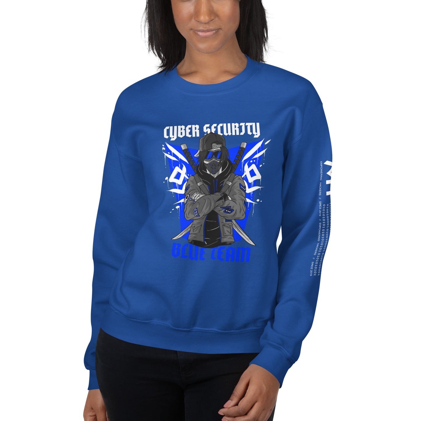 Cyber Security Blue Team V3 - Unisex Sweatshirt by DarkByteGear