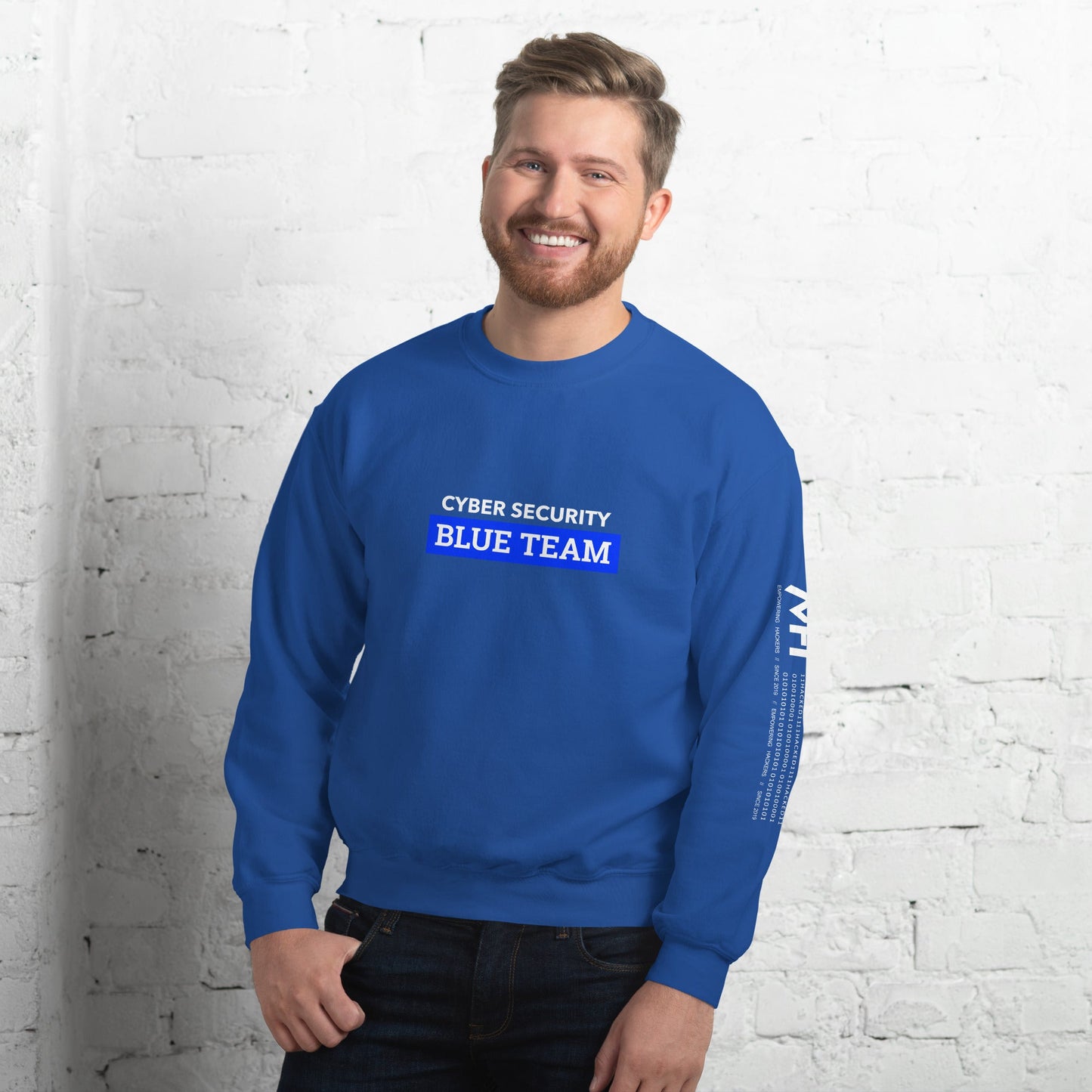 Cyber Security Blue Team V6 - Unisex Sweatshirt by DarkByteGear