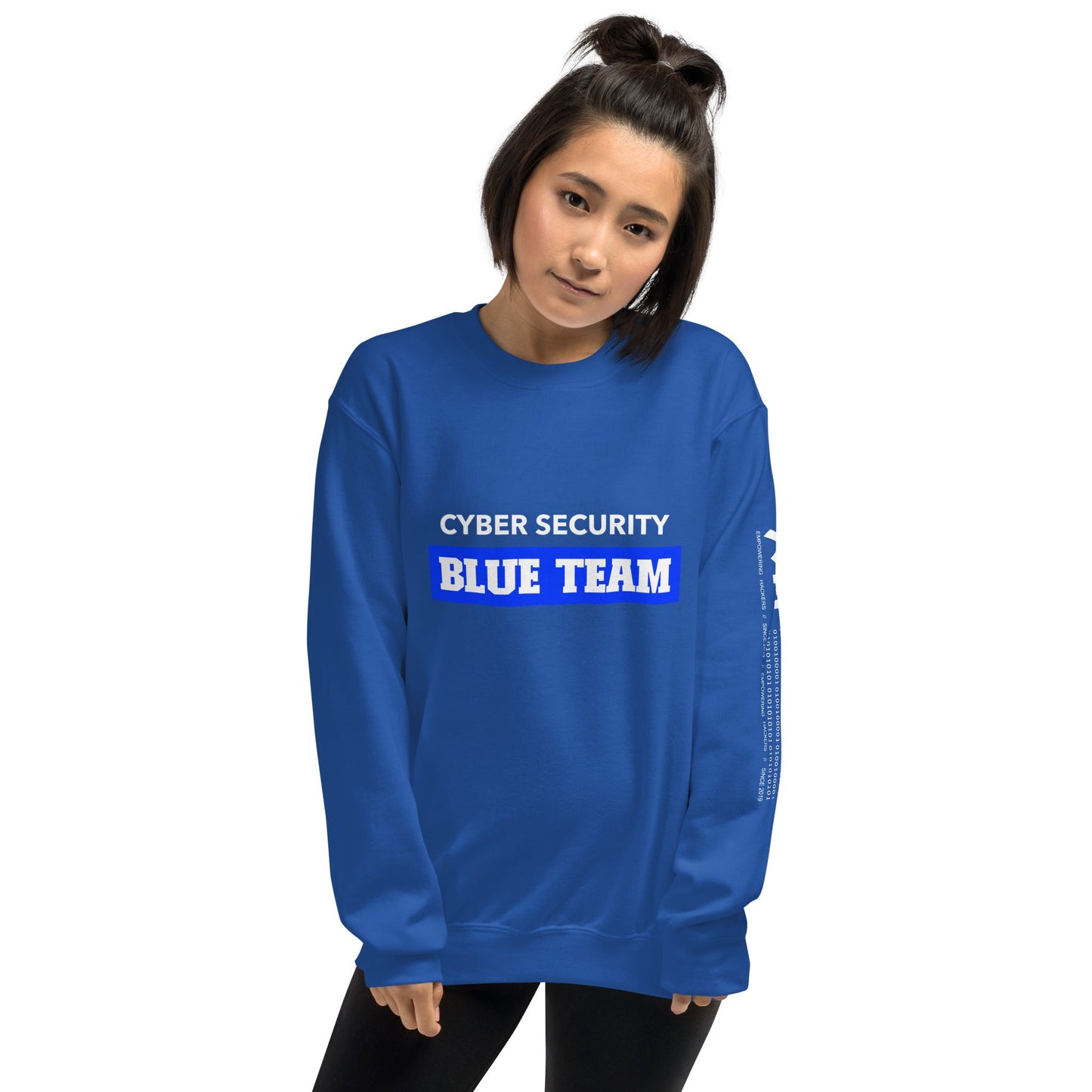 Cyber Security Blue Team V10 - Unisex Sweatshirt by DarkByteGear