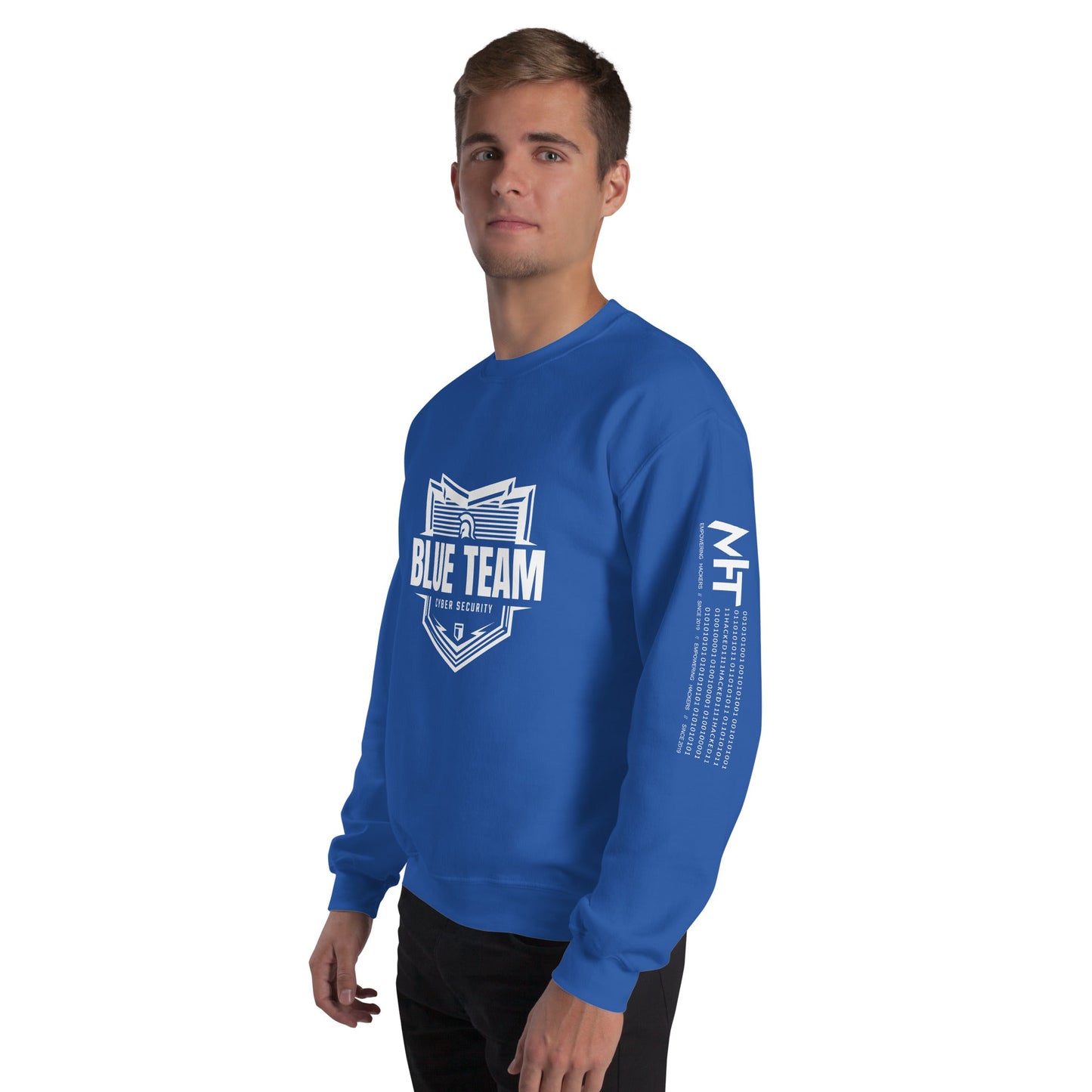 Cyber Security Blue Team V1 - Unisex Sweatshirt by DarkByteGear
