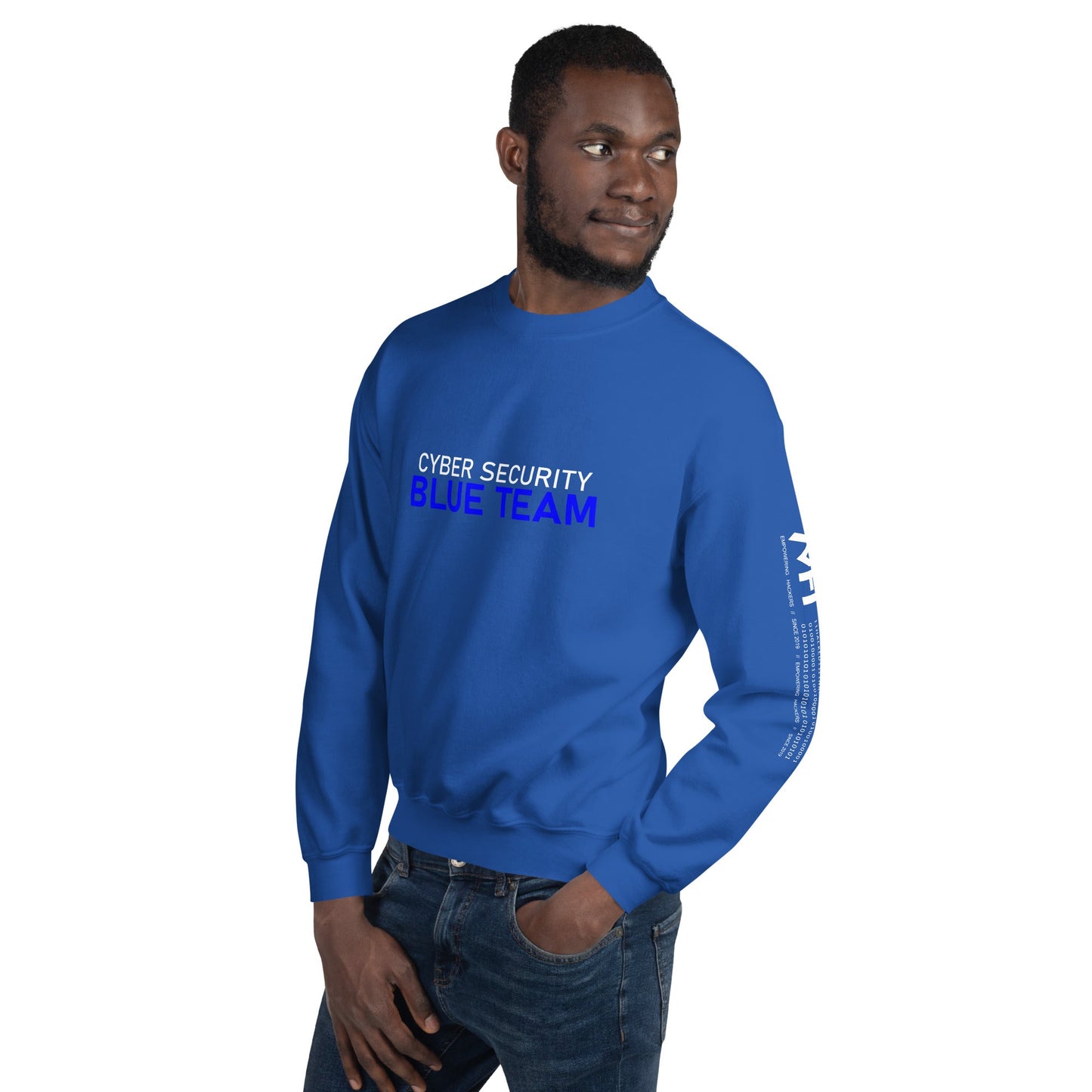 Cyber Security Blue team V4 - Unisex Sweatshirt by DarkByteGear