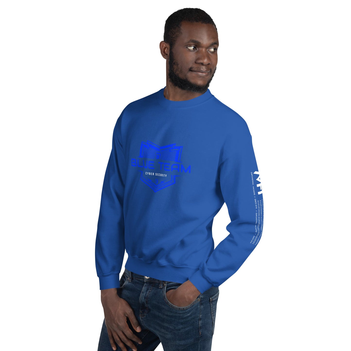 Cyber Security Blue Team V17 - Unisex Sweatshirt by DarkByteGear