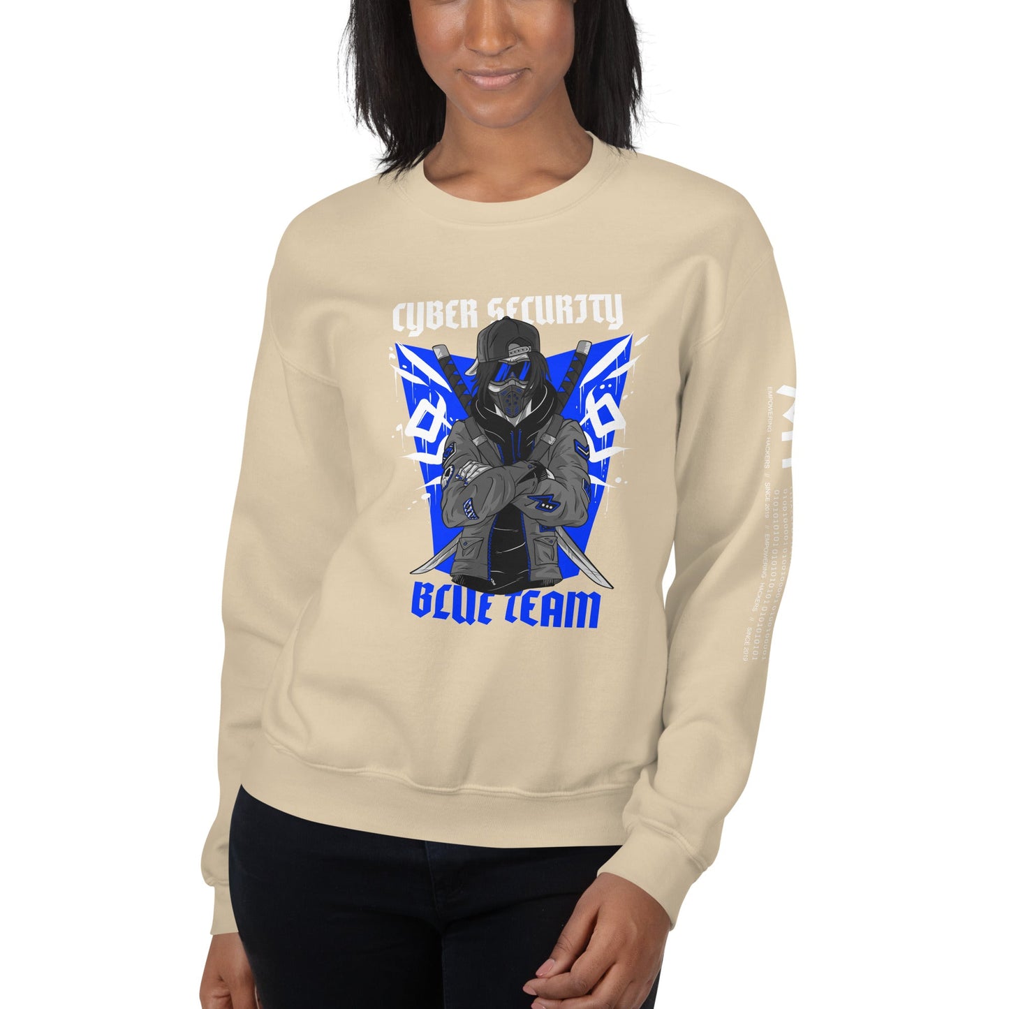 Cyber Security Blue Team V3 - Unisex Sweatshirt by DarkByteGear