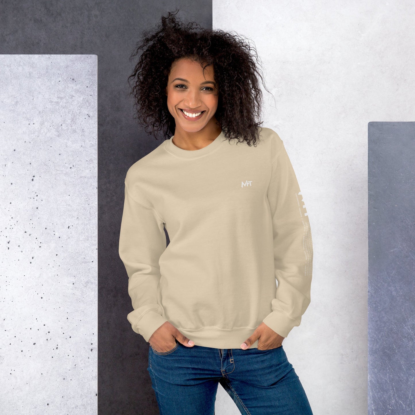 Cyber Security Blue Team V8 - Unisex Sweatshirt ( Back Print ) by DarkByteGear