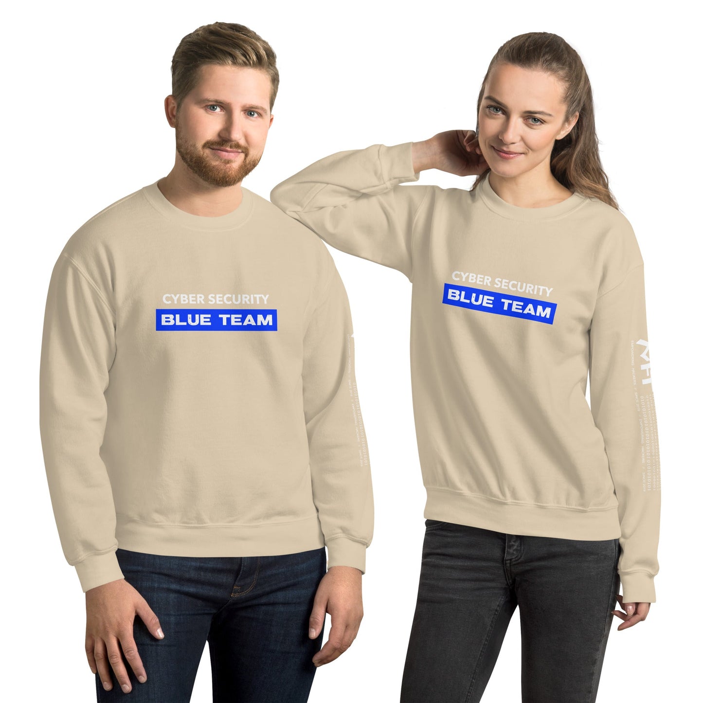 Cyber Security Blue Team V9 - Unisex Sweatshirt by DarkByteGear