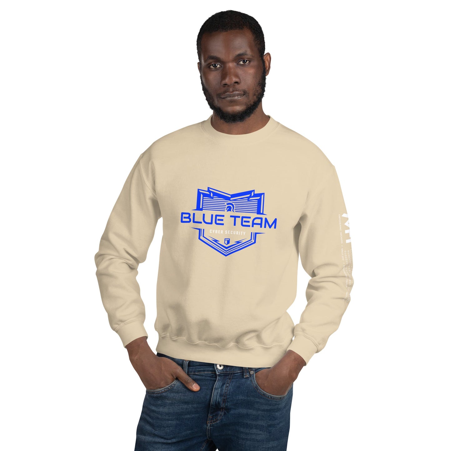 Cyber Security Blue Team V17 - Unisex Sweatshirt by DarkByteGear