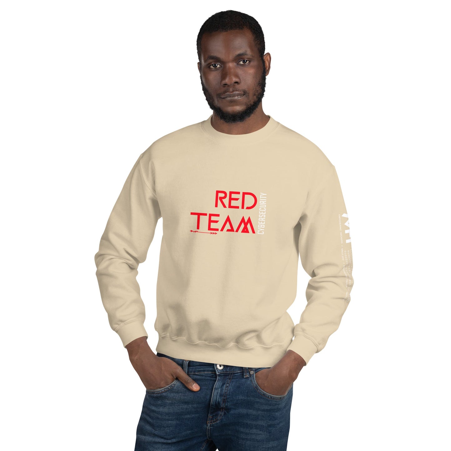Cyber Security Red Team V4 - Unisex Sweatshirt by DarkByteGear