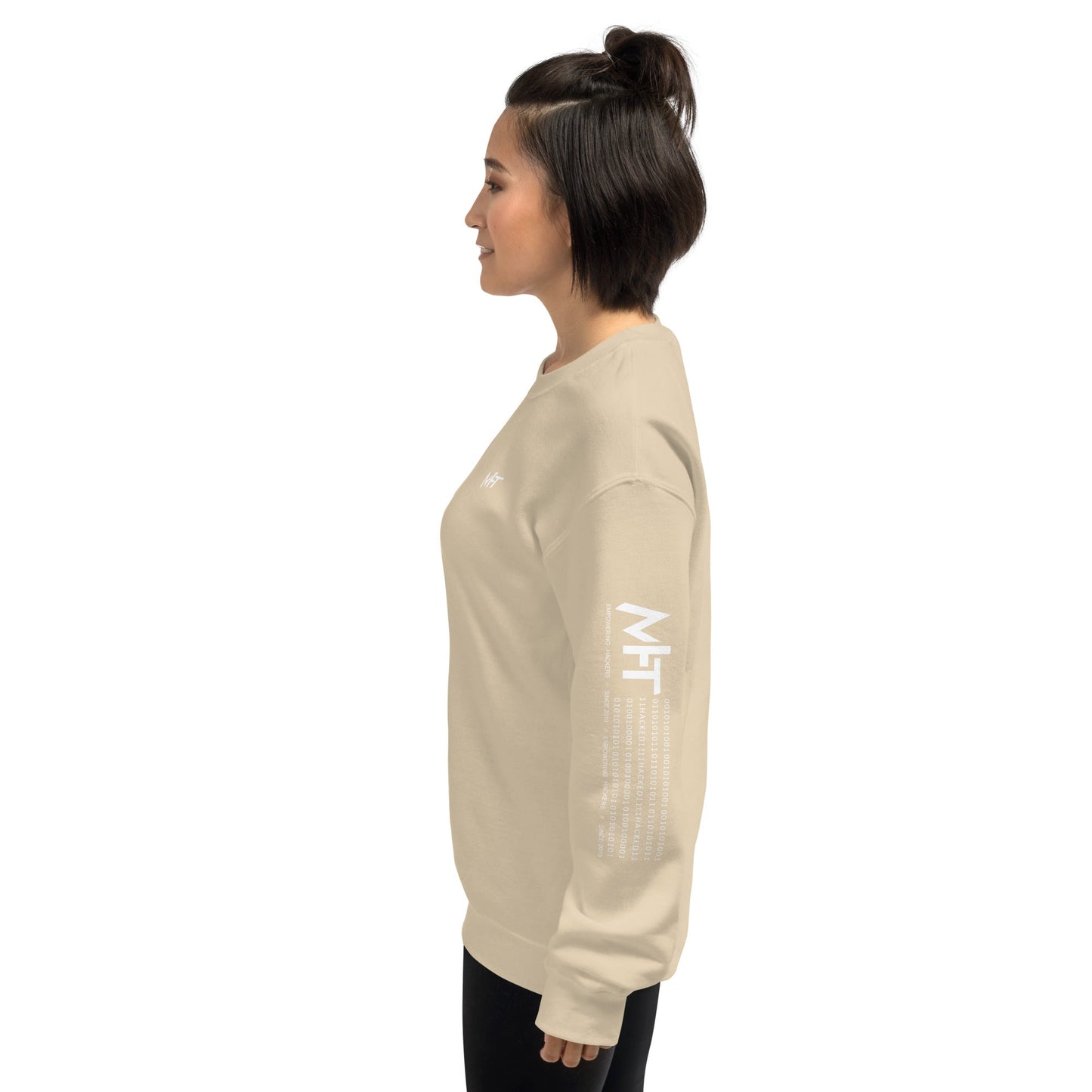 Cyber Security Blue Team V10 - Unisex Sweatshirt ( Back Print ) by DarkByteGear