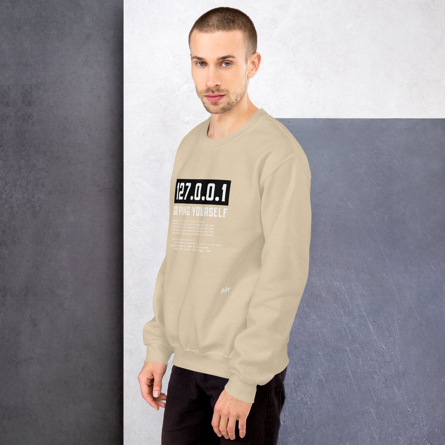 Go ping yourself - Unisex Sweatshirt by DarkByteGear