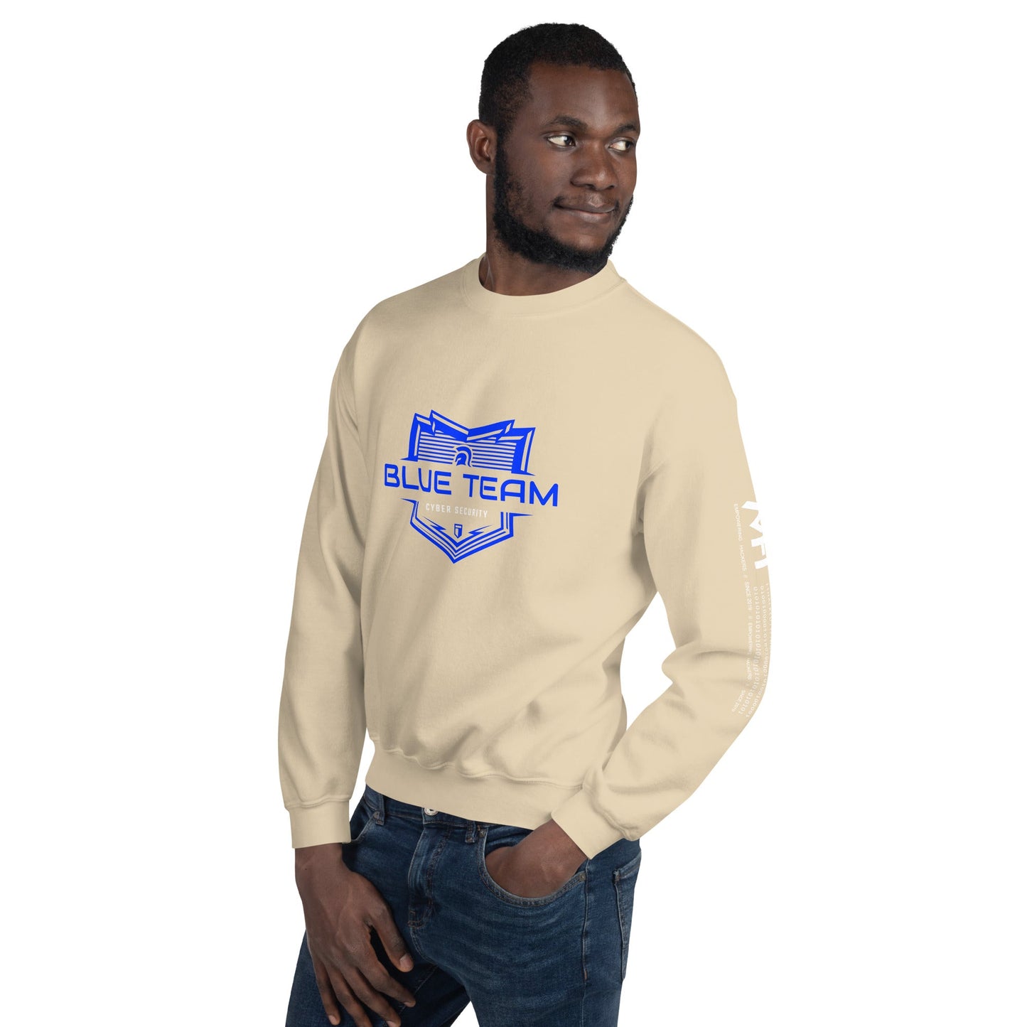 Cyber Security Blue Team V17 - Unisex Sweatshirt by DarkByteGear