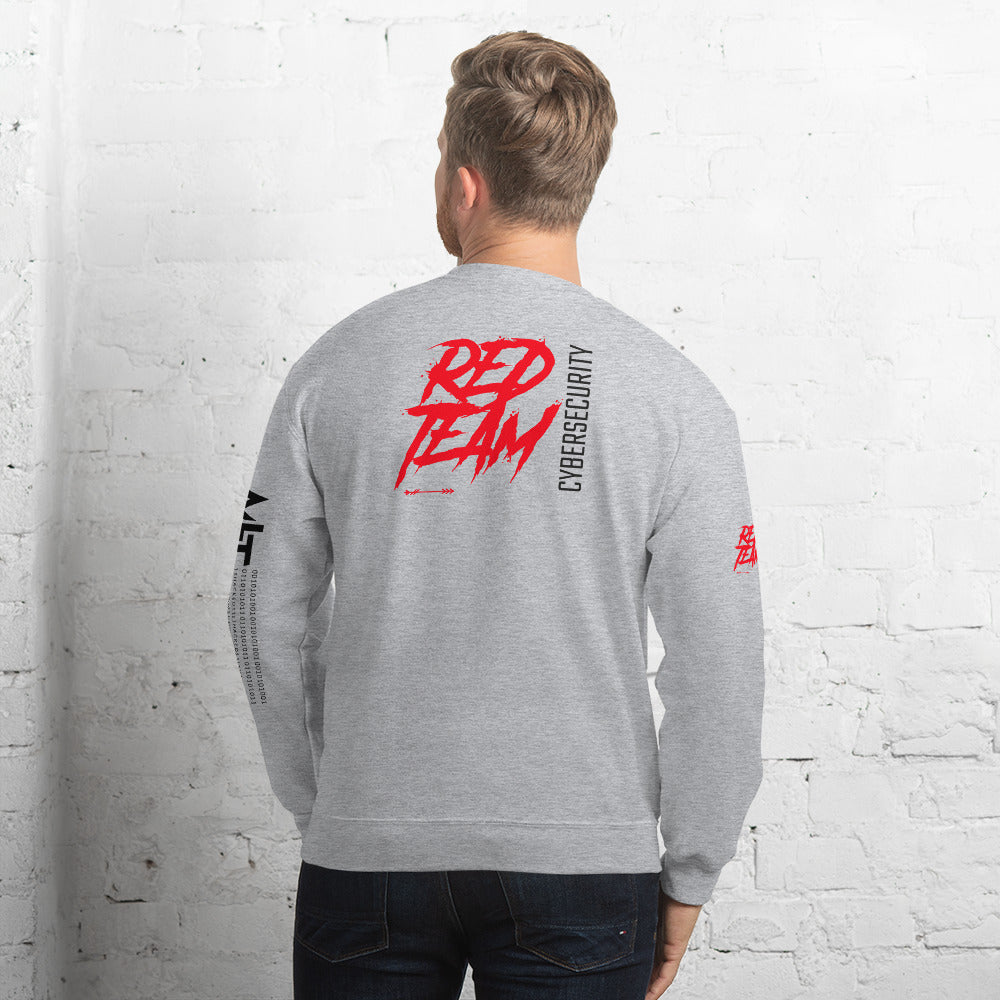 Cyber Security Red Team V10 - Unisex Sweatshirt by DarkByteGear