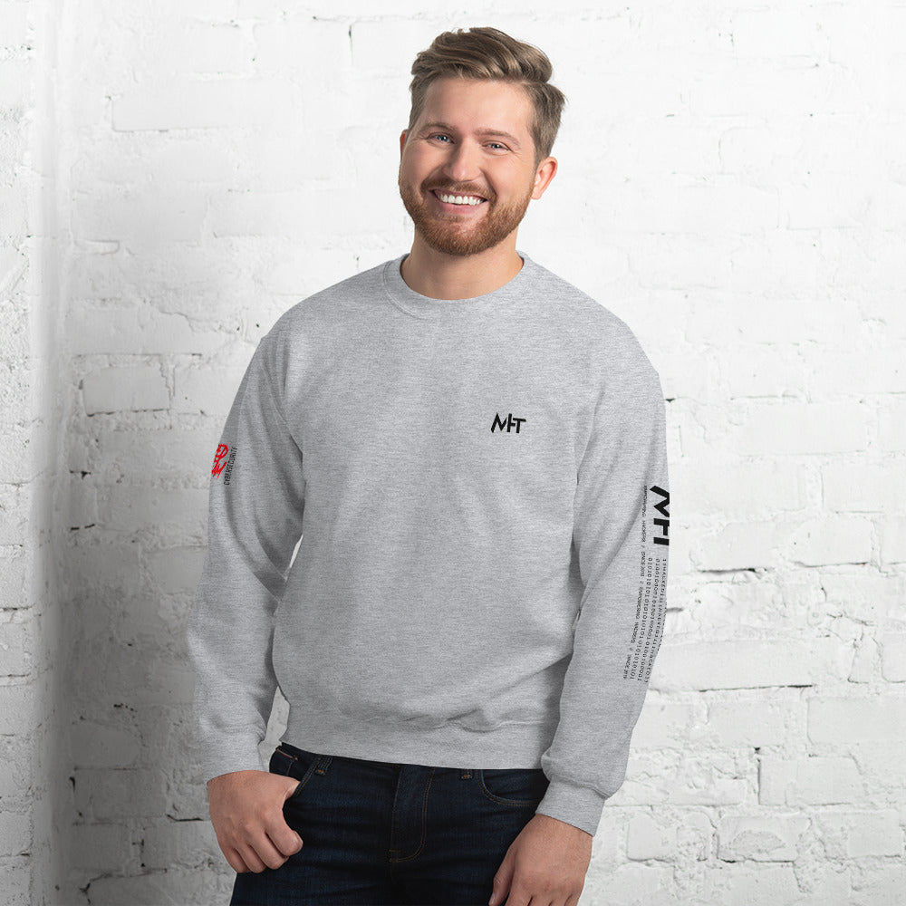 Cyber Security Red Team V10 - Unisex Sweatshirt by DarkByteGear