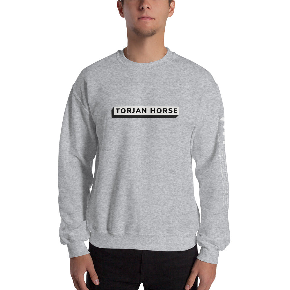 Trojan Horse - Unisex Sweatshirt by DarkByteGear