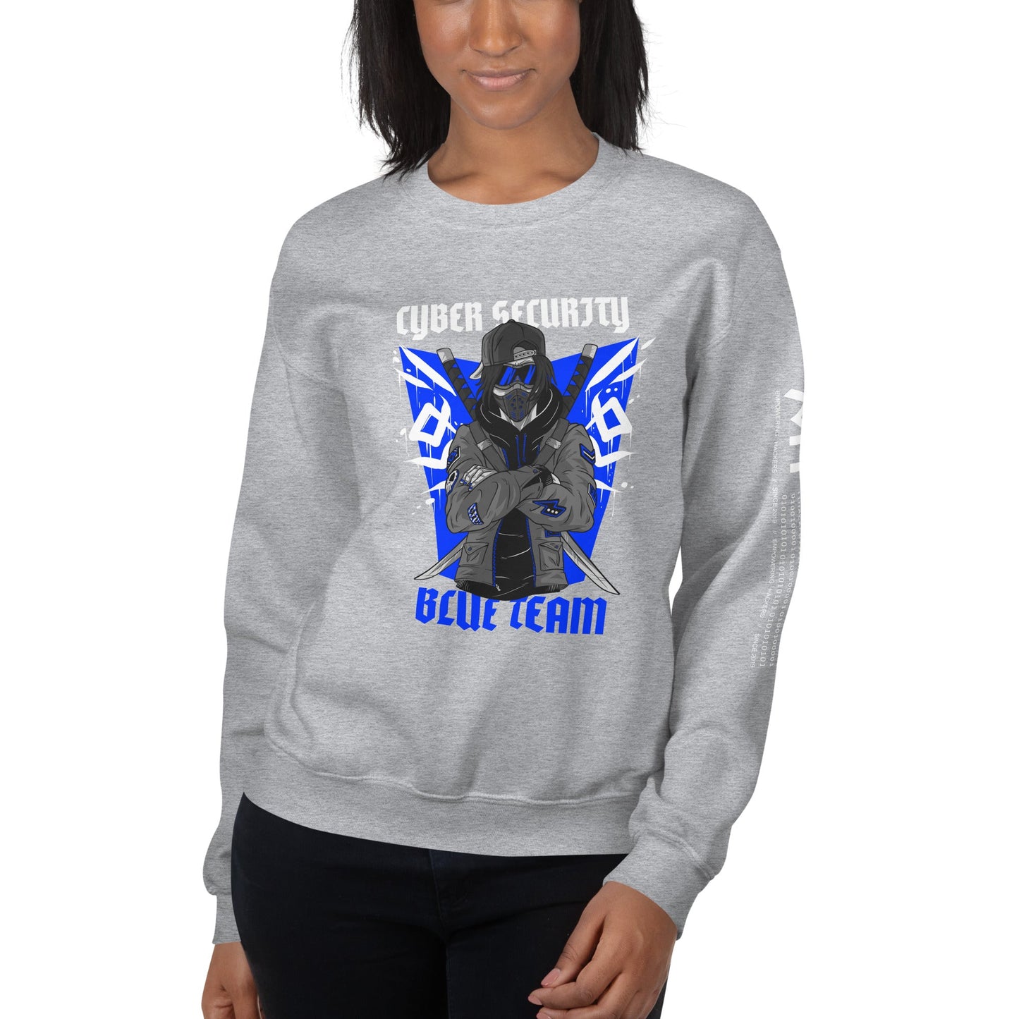 Cyber Security Blue Team V3 - Unisex Sweatshirt by DarkByteGear