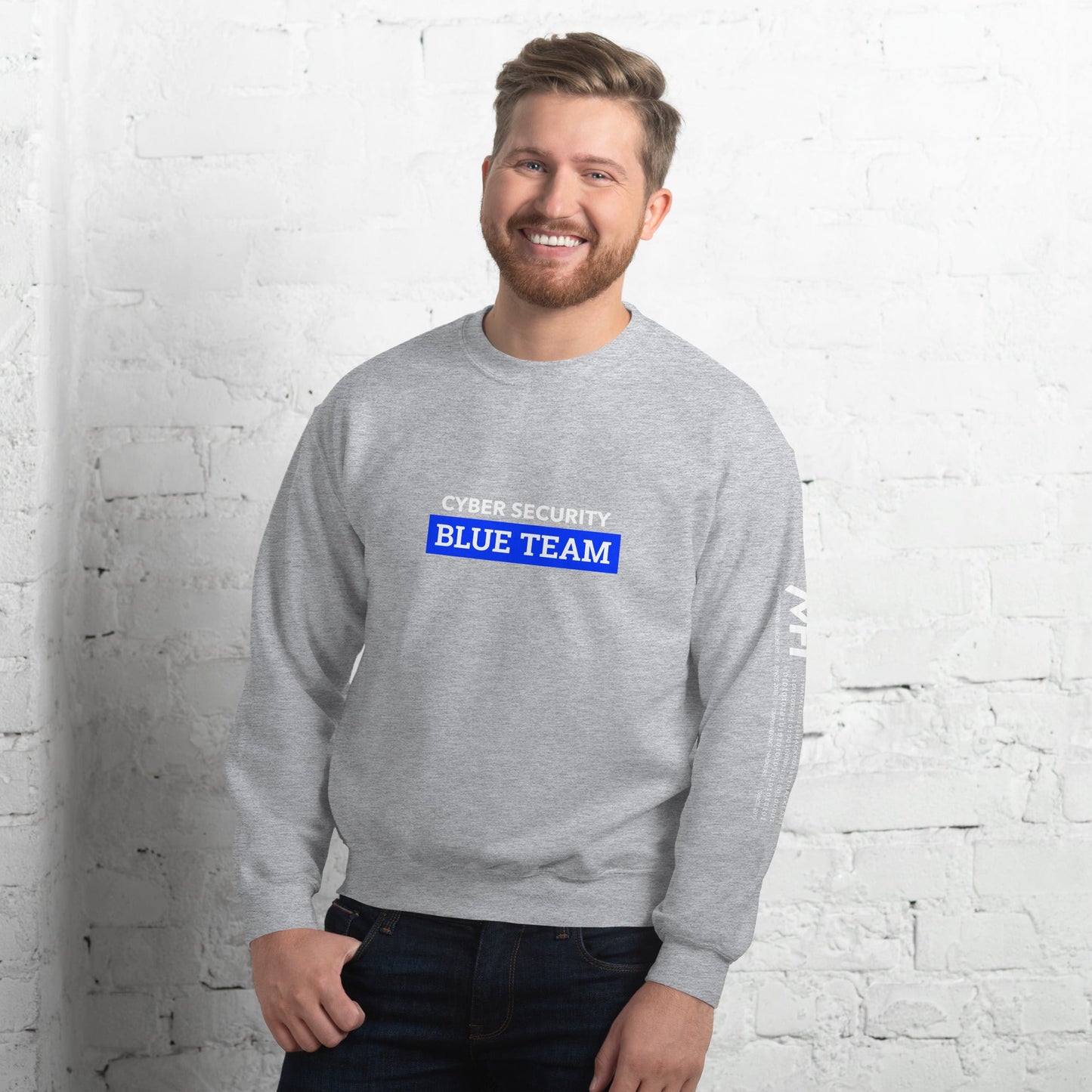 Cyber Security Blue Team V6 - Unisex Sweatshirt by DarkByteGear