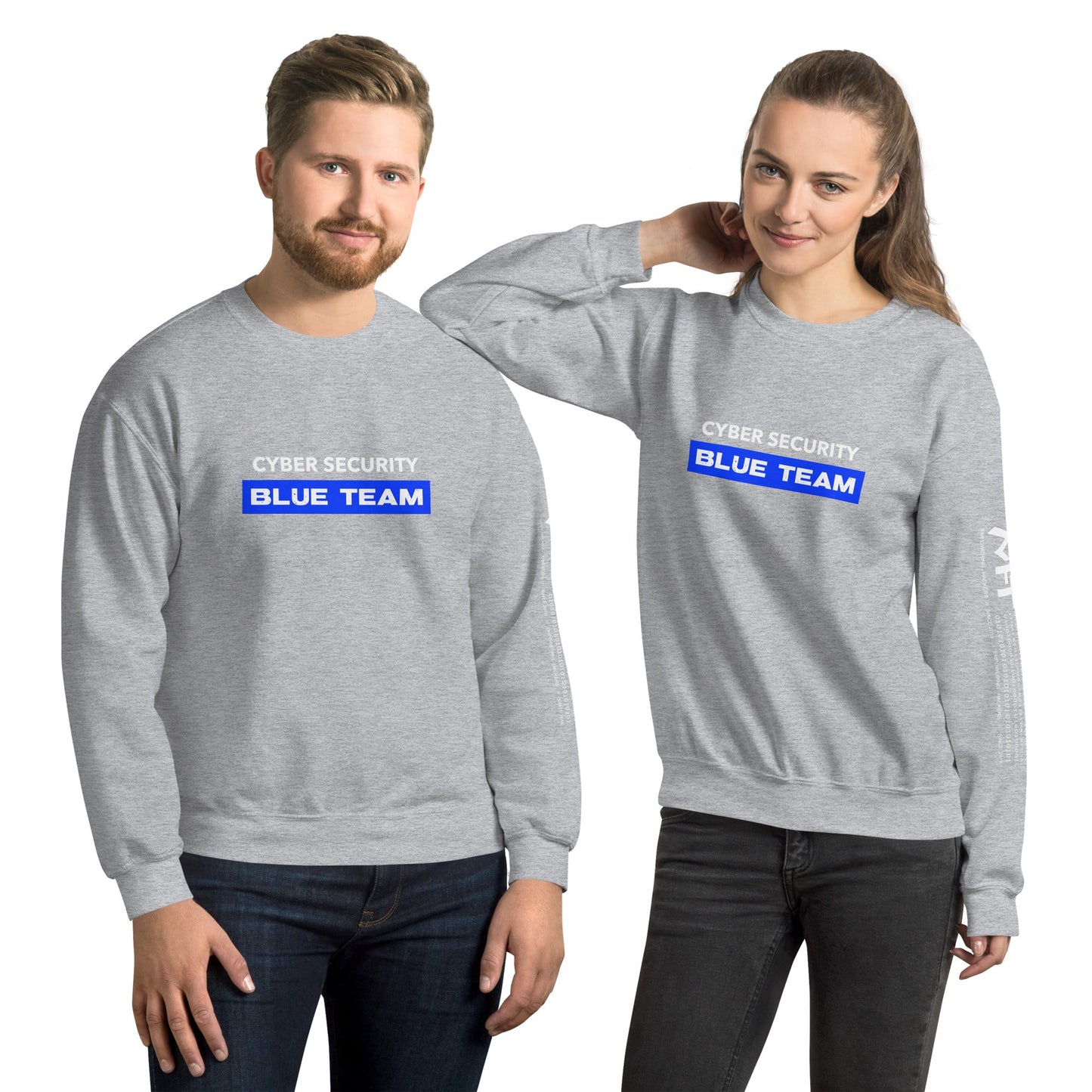 Cyber Security Blue Team V9 - Unisex Sweatshirt by DarkByteGear