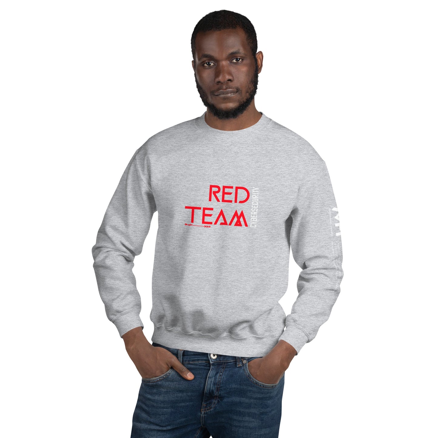 Cyber Security Red Team V4 - Unisex Sweatshirt by DarkByteGear