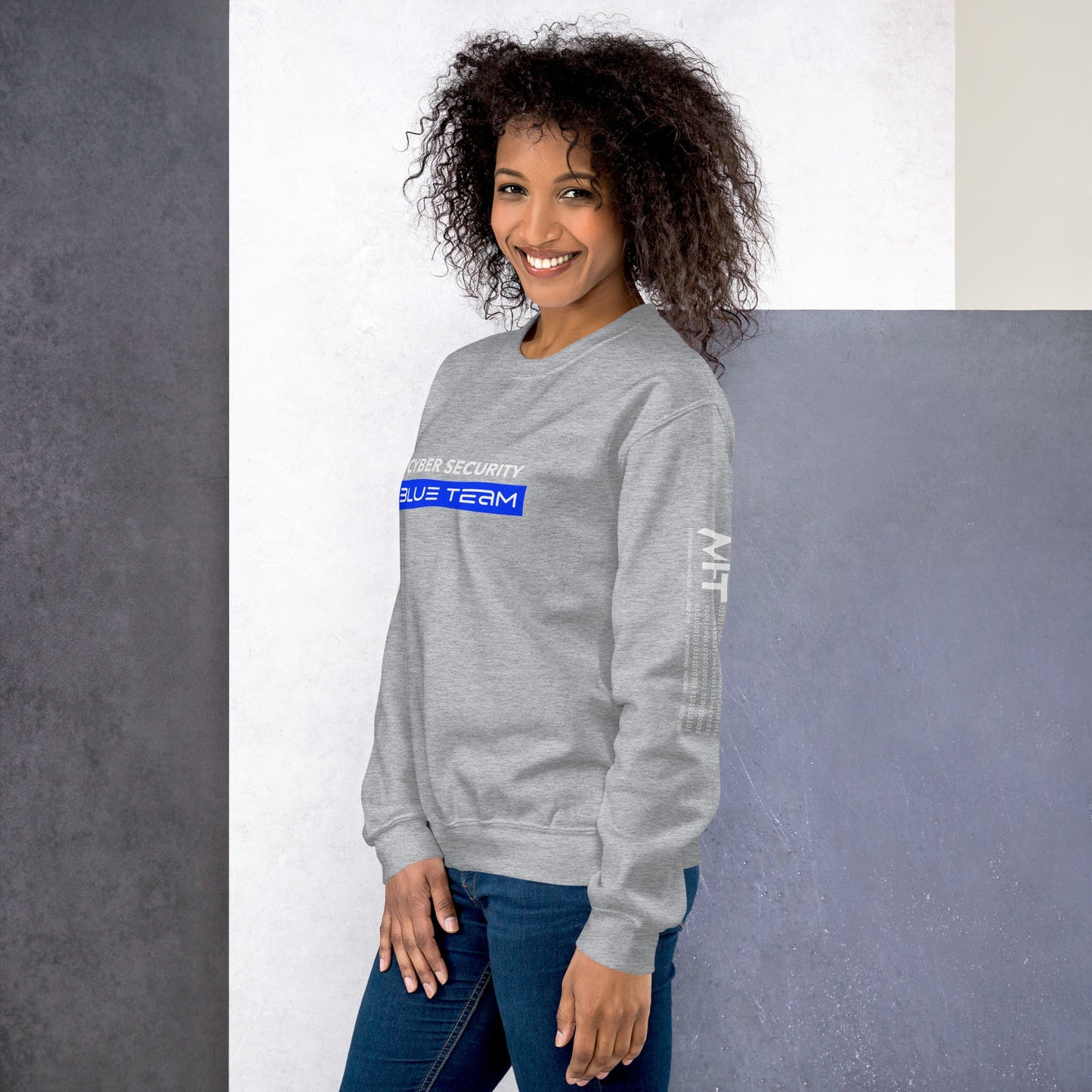 Cyber Security Blue Team V8 - Unisex Sweatshirt by DarkByteGear