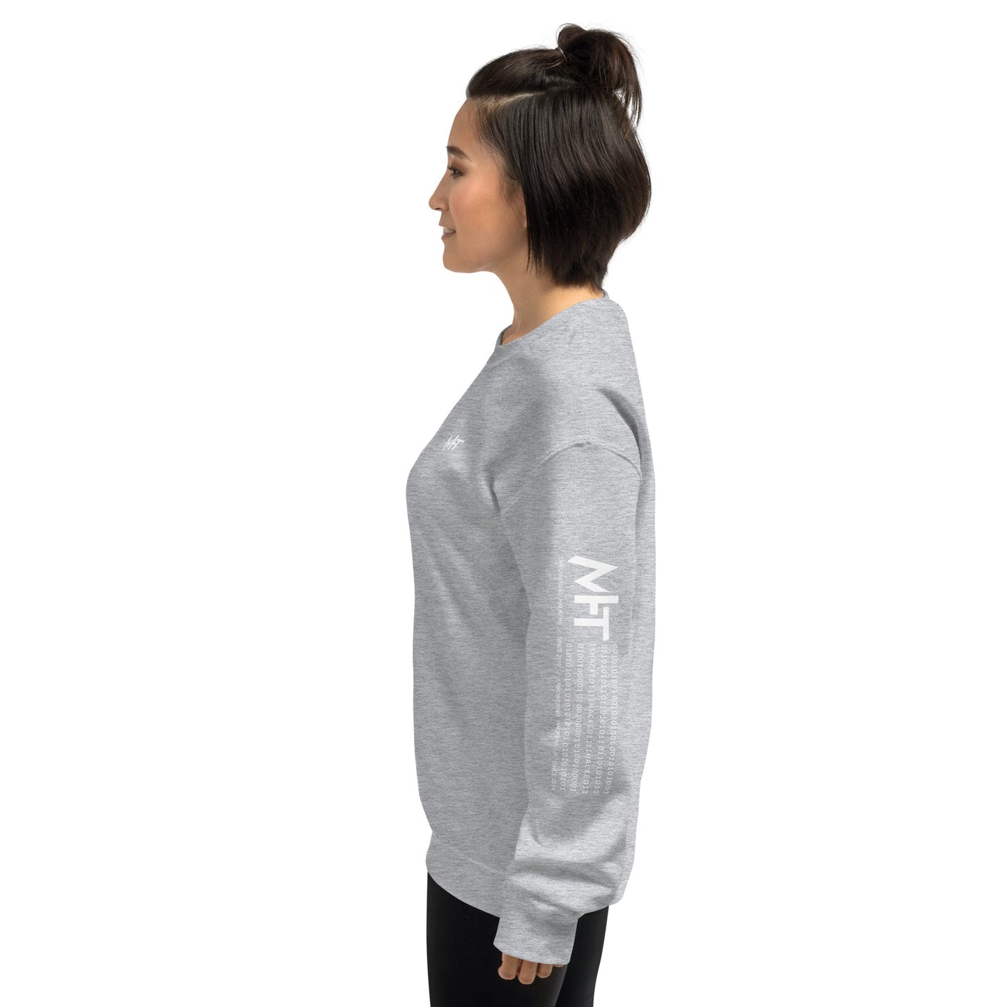 Cyber Security Blue Team V10 - Unisex Sweatshirt ( Back Print ) by DarkByteGear