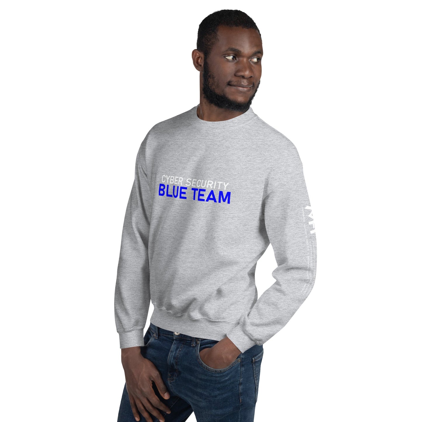 Cyber Security Blue team V4 - Unisex Sweatshirt by DarkByteGear