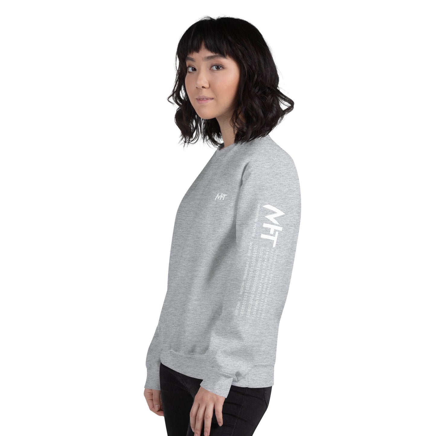 Cyber Security Blue Team V14 - Unisex Sweatshirt ( Back Print ) by DarkByteGear