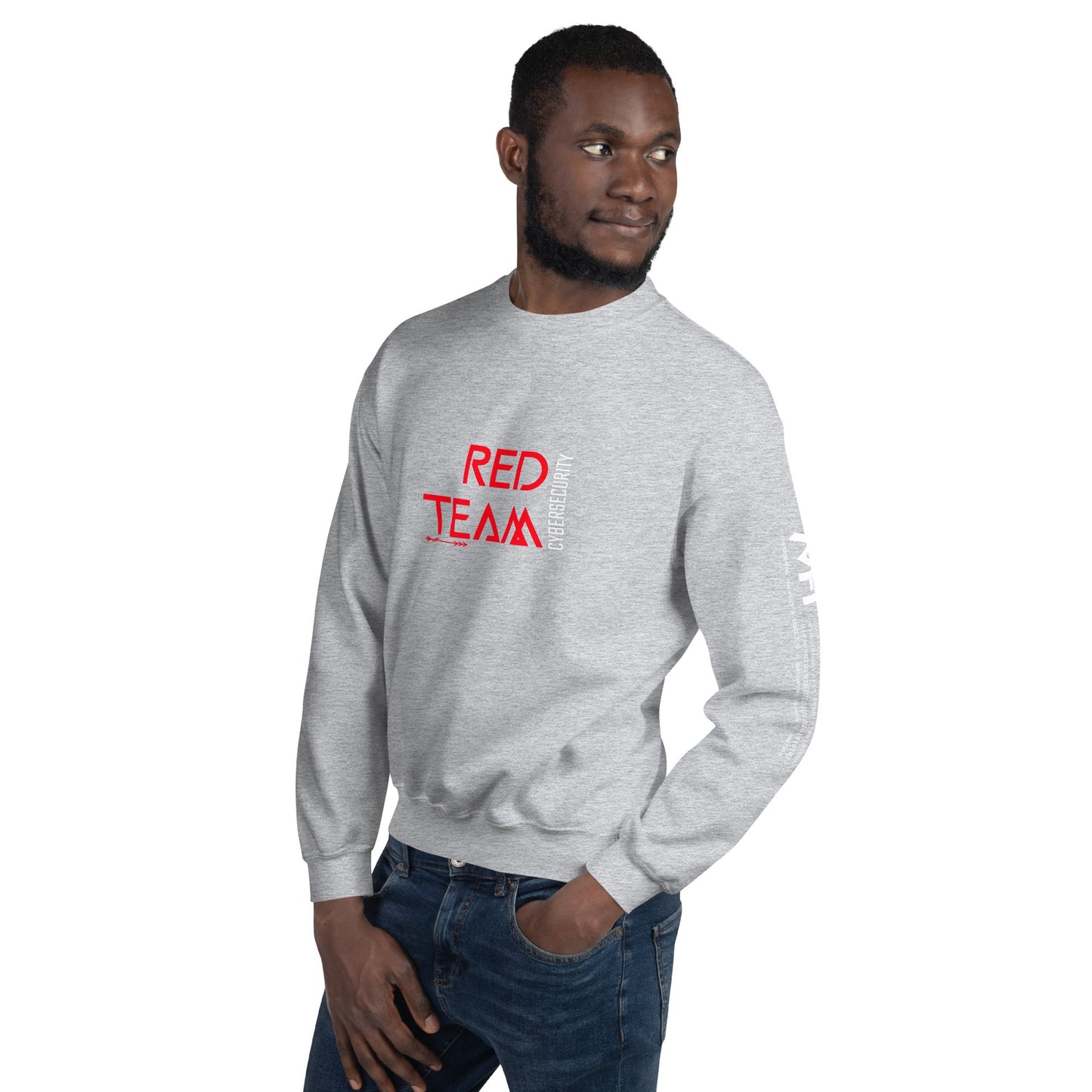 Cyber Security Red Team V4 - Unisex Sweatshirt by DarkByteGear