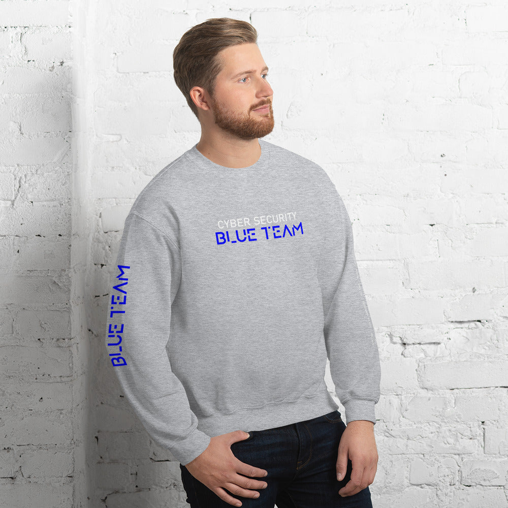 Cybersecurity Blue Team v4 - Unisex Sweatshirt by DarkByteGear