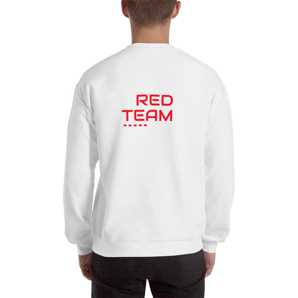 Cyber Security Red Team V14 - Unisex Sweatshirt ( Back Print ) by DarkByteGear